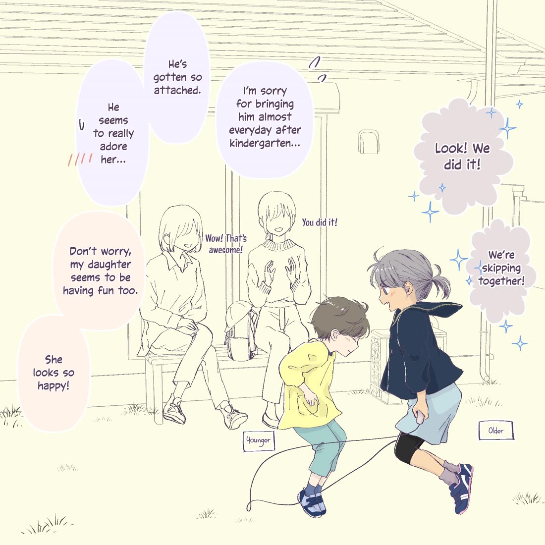 A Two-Year Age Gap Between Childhood Friends Chapter 46 page 1 - Chapter 46: Pregnancy & Family Arc Part 1