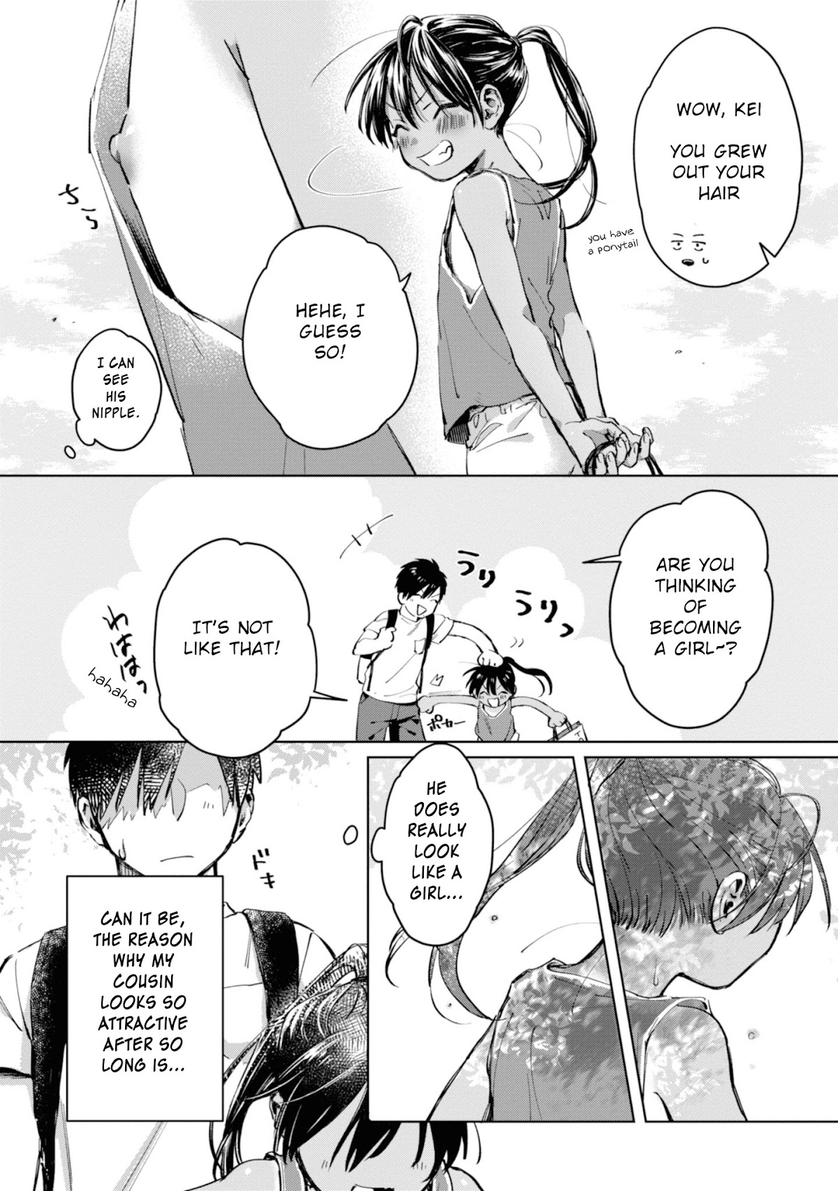 A Vacation With The Ponytailed Tanning Boy Chapter 1 page 7 - Chapter 1