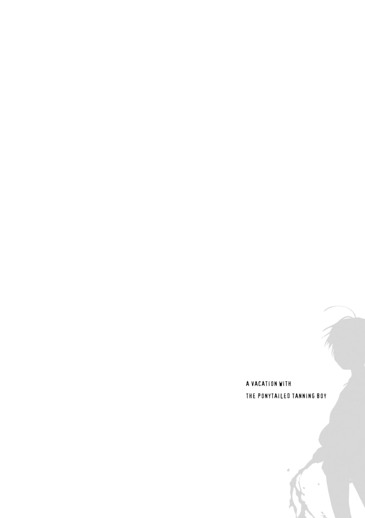 A Vacation With The Ponytailed Tanning Boy Chapter 9.5 page 4 - Chapter 9.5