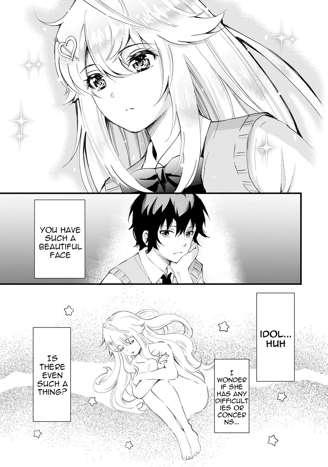 A Very Popular Idol Classmate Has Taken a Liking to Me, A Person Who Doesn’t Want to Work for my Whole Life Chapter 1 page 12 - Chapter 1: The Hungry Idol①