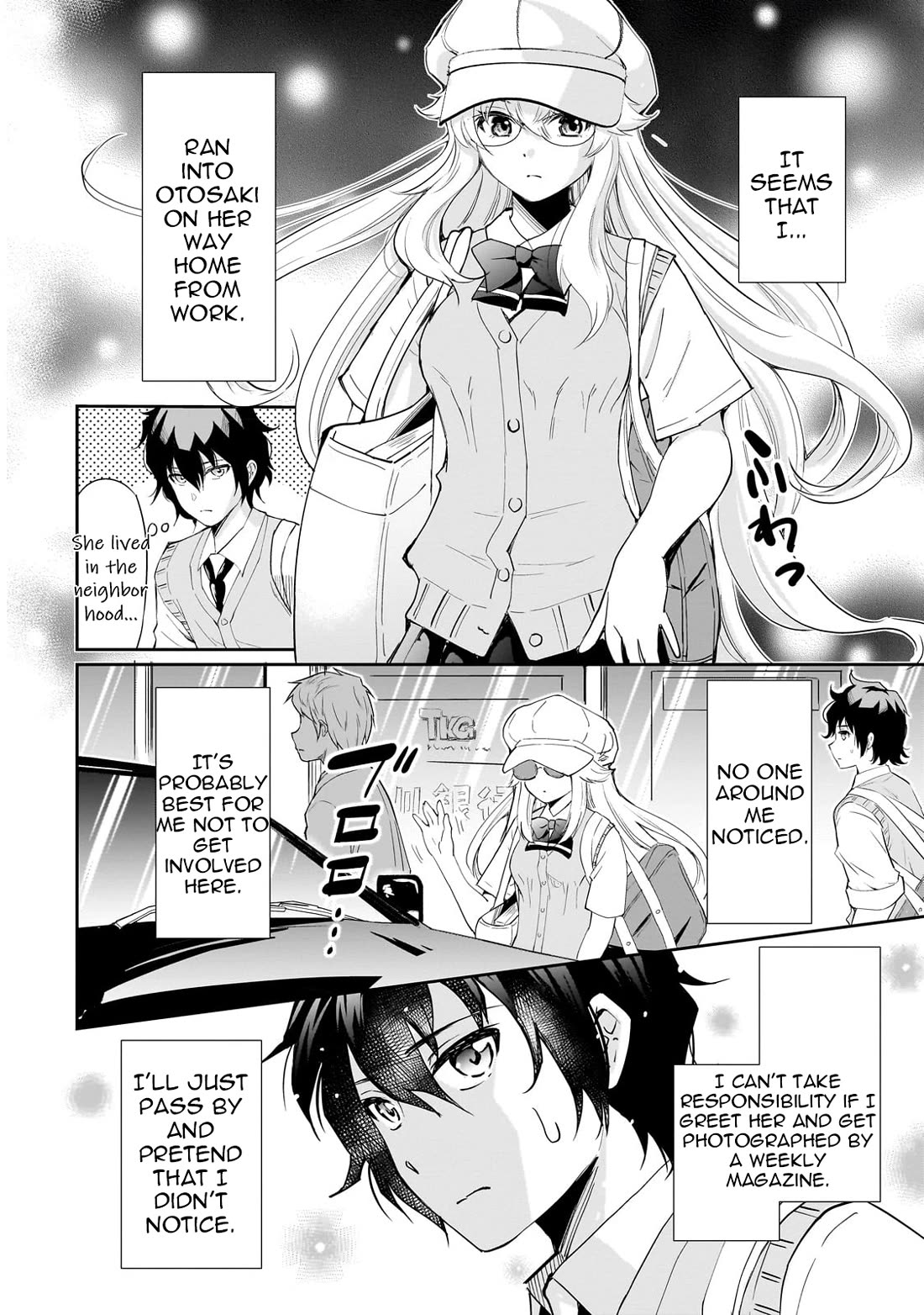 A Very Popular Idol Classmate Has Taken a Liking to Me, A Person Who Doesn’t Want to Work for my Whole Life Chapter 1 page 19 - Chapter 1: The Hungry Idol①