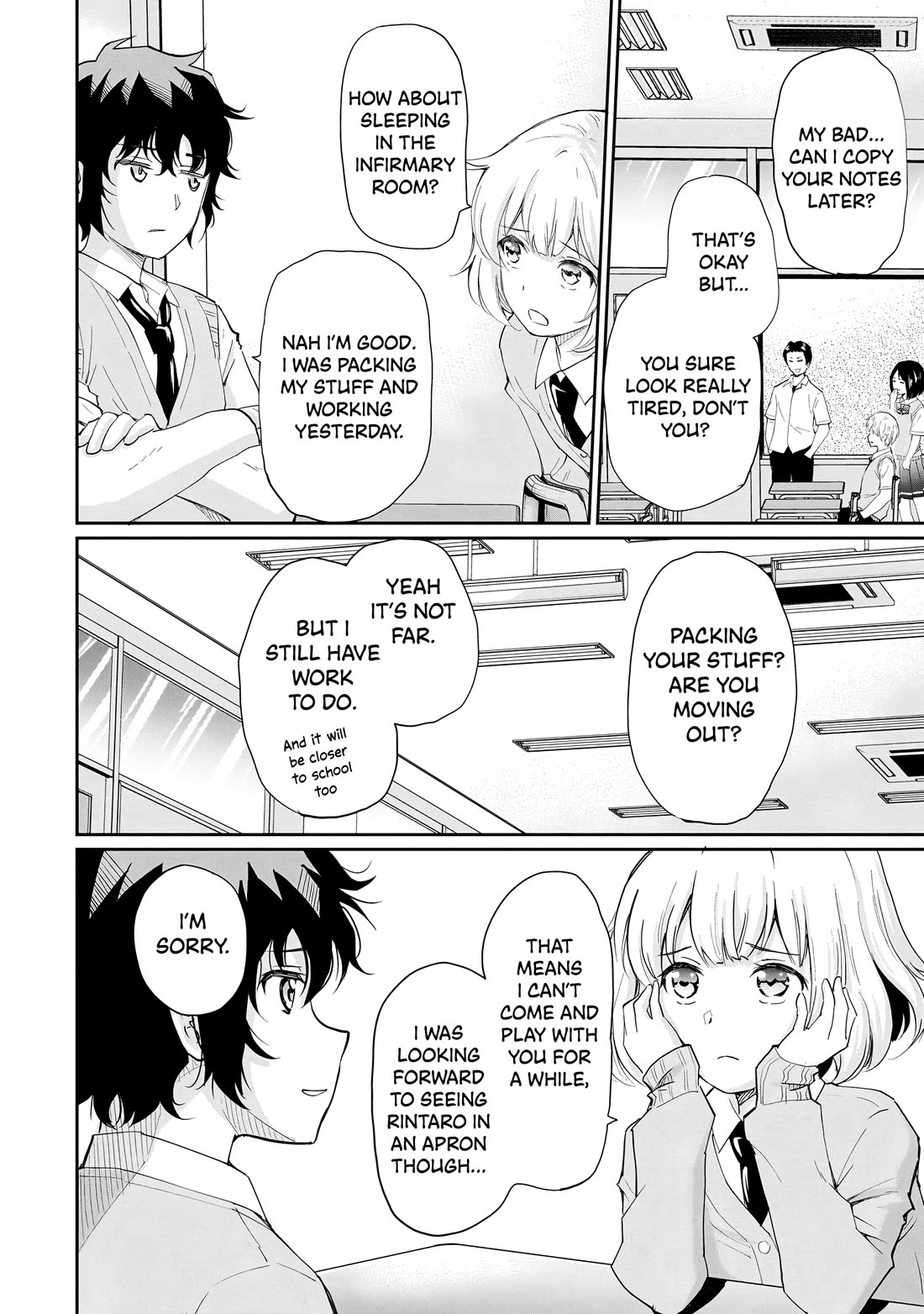 A Very Popular Idol Classmate Has Taken a Liking to Me, A Person Who Doesn’t Want to Work for my Whole Life Chapter 10 page 21 - Chapter 10: What We Need Is Not Obligation.