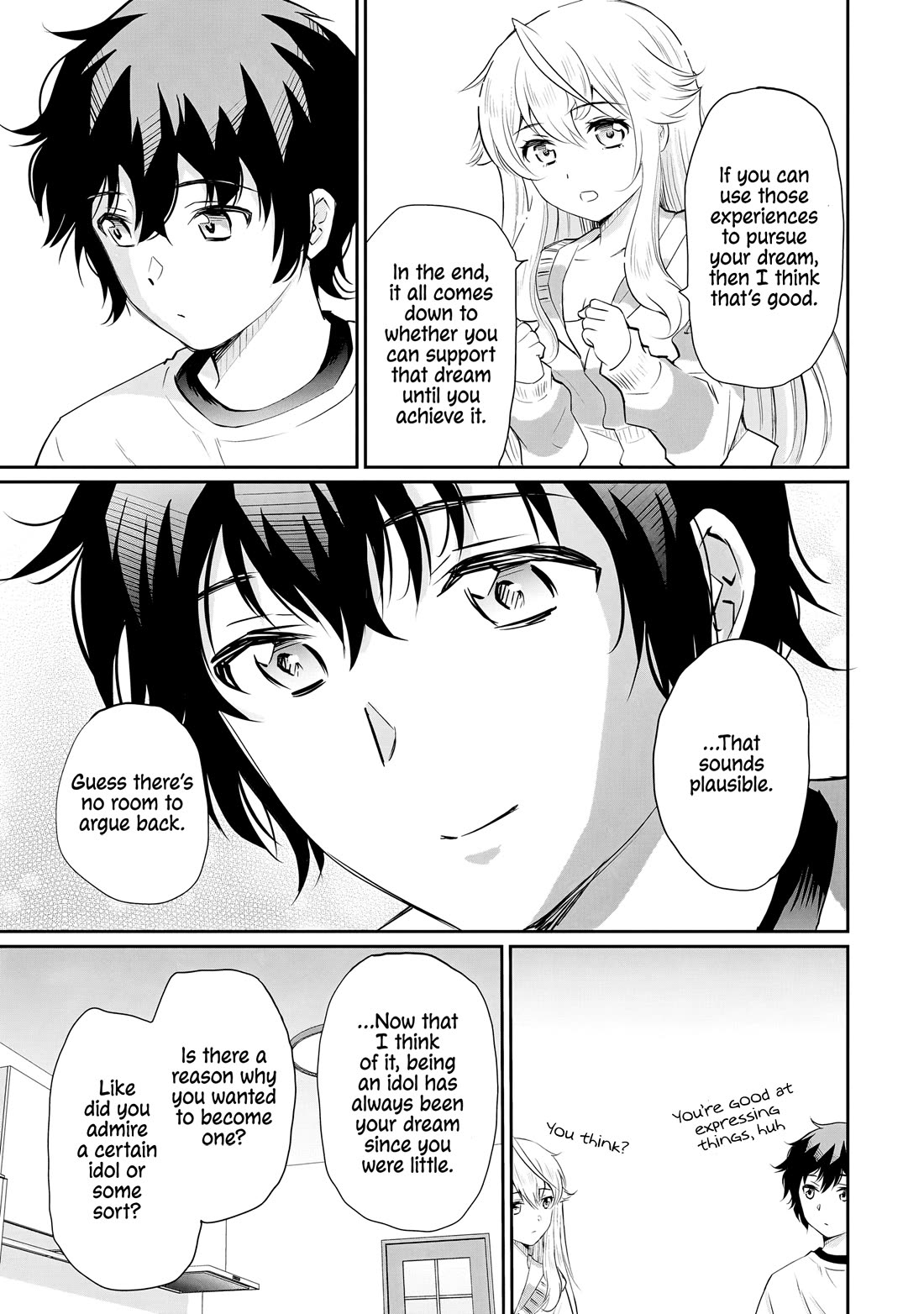 A Very Popular Idol Classmate Has Taken a Liking to Me, A Person Who Doesn’t Want to Work for my Whole Life Chapter 13 page 10 - Chapter 13: The Start Of A Dream.