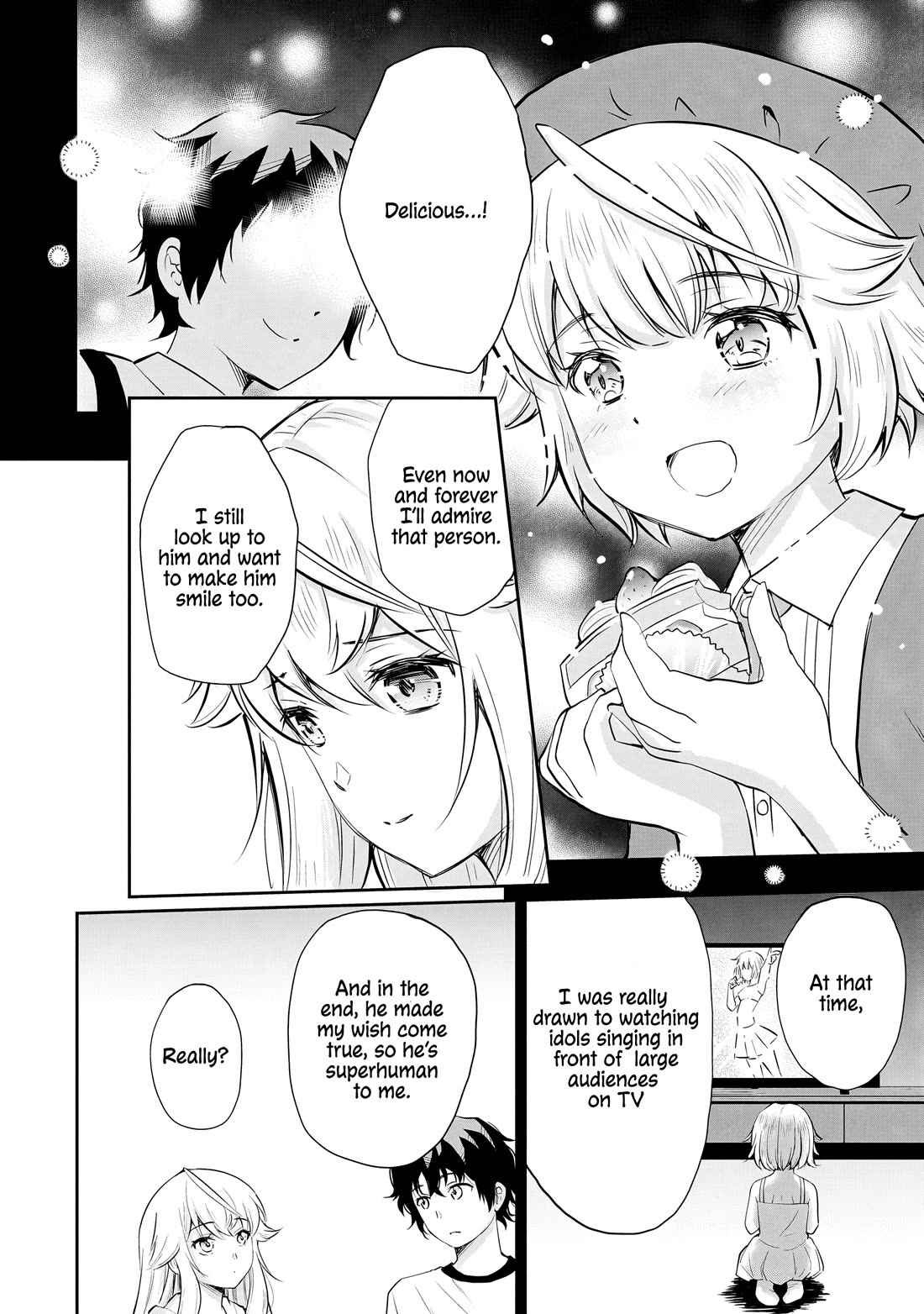 A Very Popular Idol Classmate Has Taken a Liking to Me, A Person Who Doesn’t Want to Work for my Whole Life Chapter 13 page 13 - Chapter 13: The Start Of A Dream.