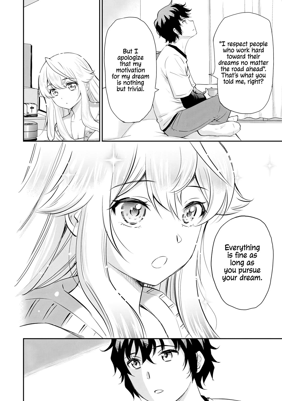 A Very Popular Idol Classmate Has Taken a Liking to Me, A Person Who Doesn’t Want to Work for my Whole Life Chapter 13 page 9 - Chapter 13: The Start Of A Dream.