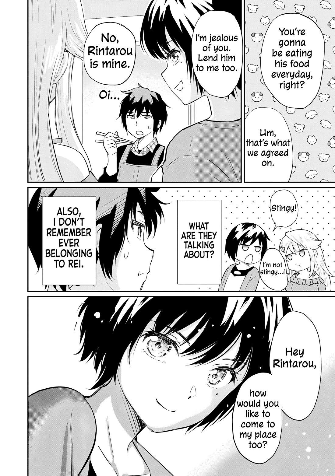 A Very Popular Idol Classmate Has Taken a Liking to Me, A Person Who Doesn’t Want to Work for my Whole Life Chapter 14 page 18 - Chapter 14: Housewarming Party.