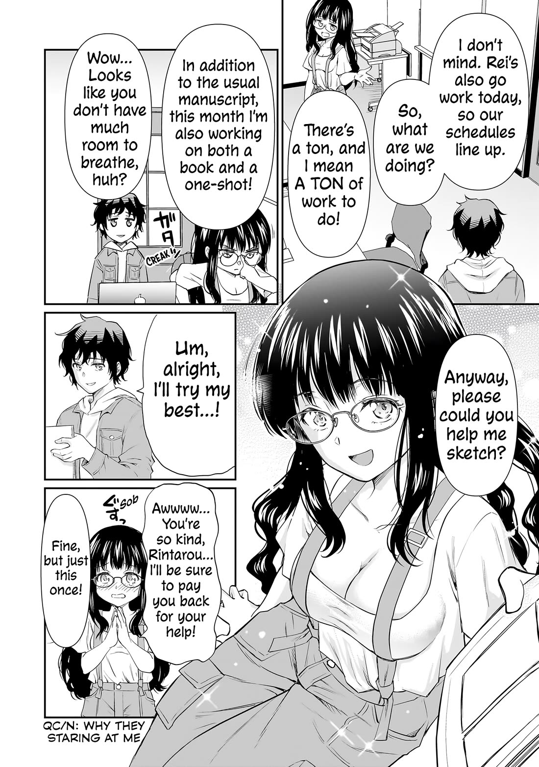 A Very Popular Idol Classmate Has Taken a Liking to Me, A Person Who Doesn’t Want to Work for my Whole Life Chapter 17 page 11 - Chapter 17: A gift from Sensei