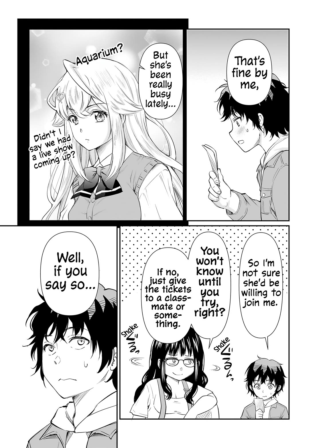 A Very Popular Idol Classmate Has Taken a Liking to Me, A Person Who Doesn’t Want to Work for my Whole Life Chapter 17 page 14 - Chapter 17: A gift from Sensei