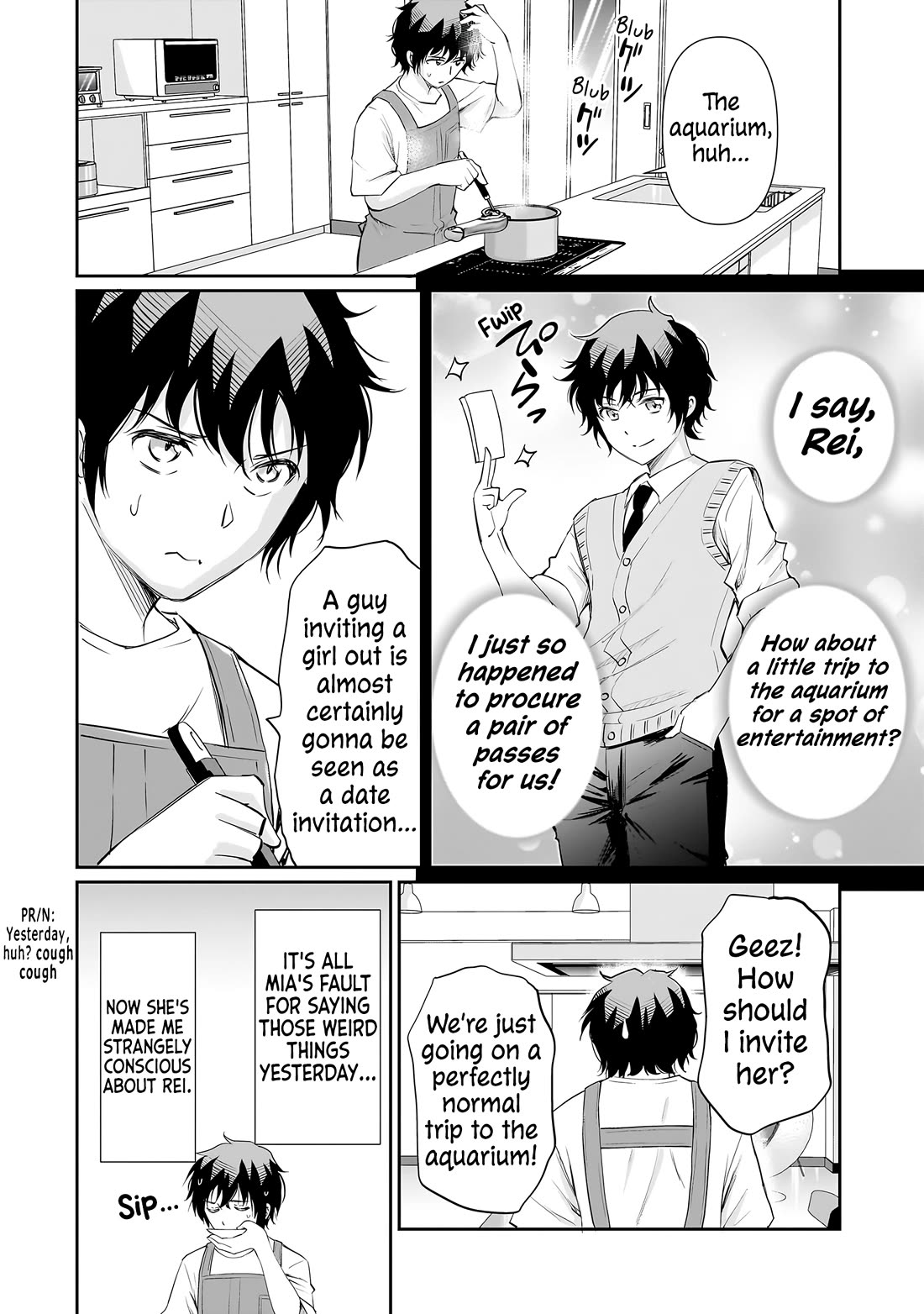 A Very Popular Idol Classmate Has Taken a Liking to Me, A Person Who Doesn’t Want to Work for my Whole Life Chapter 17 page 17 - Chapter 17: A gift from Sensei