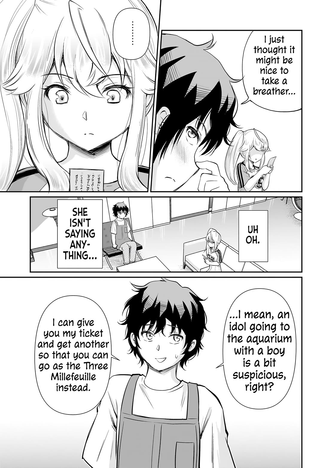 A Very Popular Idol Classmate Has Taken a Liking to Me, A Person Who Doesn’t Want to Work for my Whole Life Chapter 17 page 24 - Chapter 17: A gift from Sensei