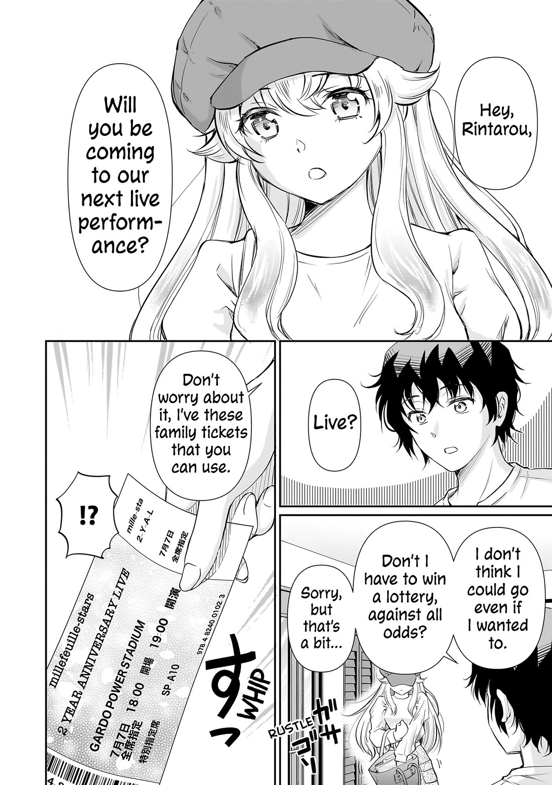 A Very Popular Idol Classmate Has Taken a Liking to Me, A Person Who Doesn’t Want to Work for my Whole Life Chapter 17 page 5 - Chapter 17: A gift from Sensei