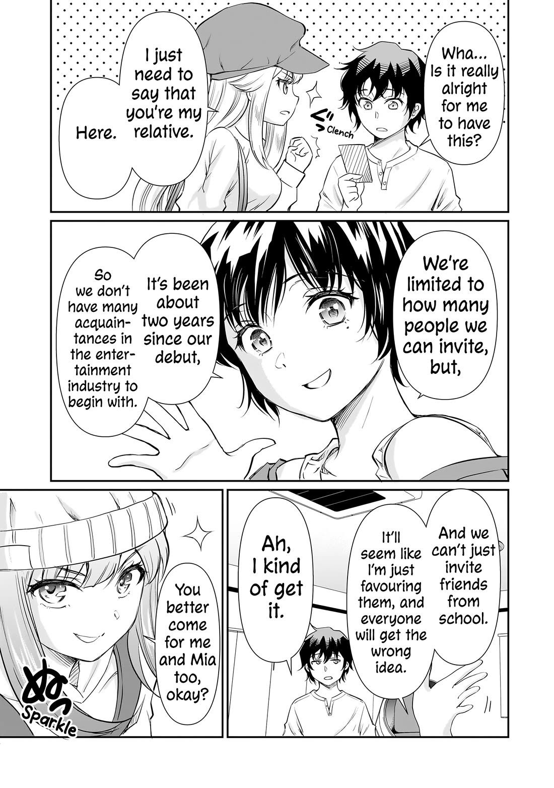 A Very Popular Idol Classmate Has Taken a Liking to Me, A Person Who Doesn’t Want to Work for my Whole Life Chapter 17 page 6 - Chapter 17: A gift from Sensei