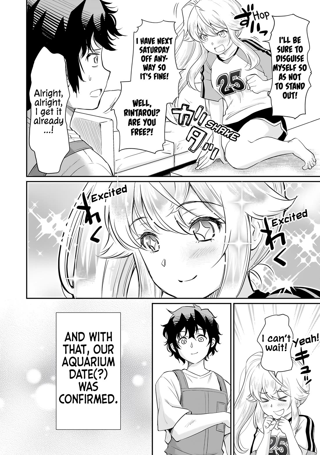A Very Popular Idol Classmate Has Taken a Liking to Me, A Person Who Doesn’t Want to Work for my Whole Life Chapter 18 page 3 - Chapter 18: Aquarium Date