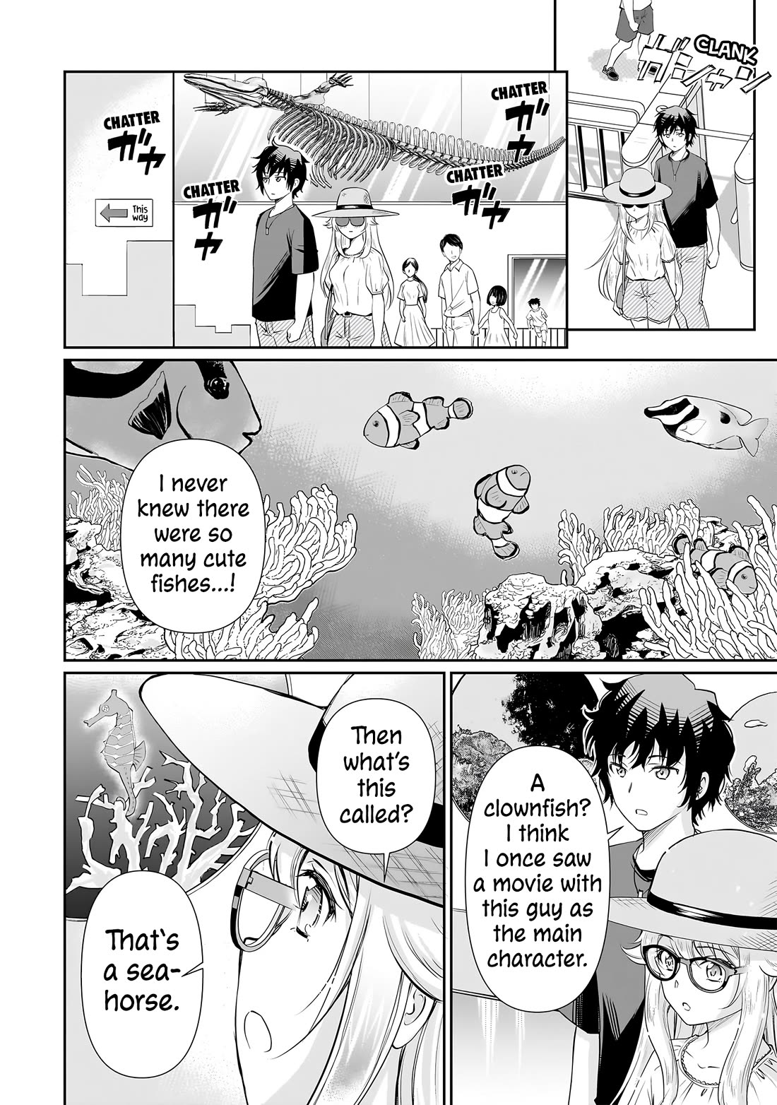 A Very Popular Idol Classmate Has Taken a Liking to Me, A Person Who Doesn’t Want to Work for my Whole Life Chapter 18 page 9 - Chapter 18: Aquarium Date
