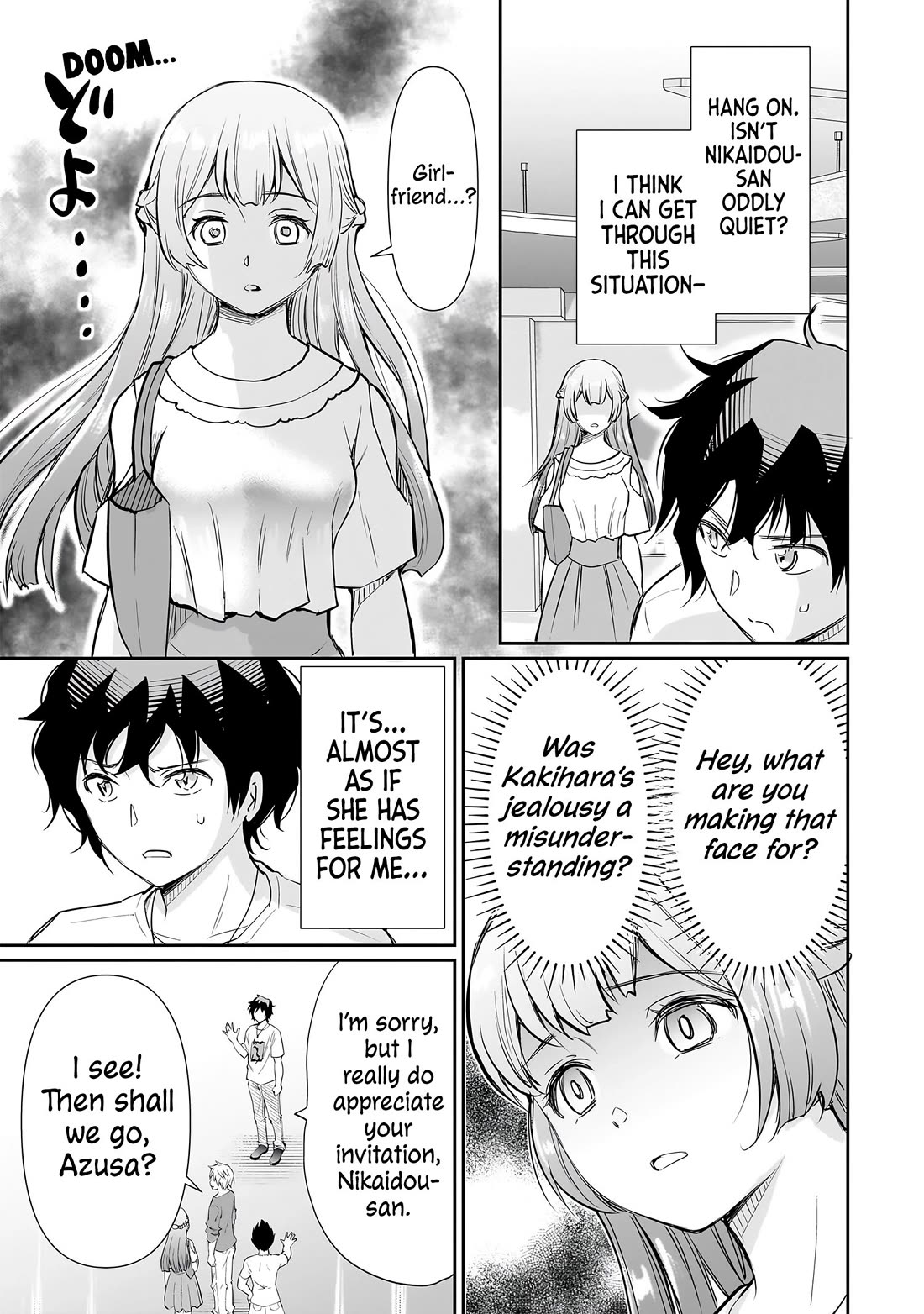 A Very Popular Idol Classmate Has Taken a Liking to Me, A Person Who Doesn’t Want to Work for my Whole Life Chapter 19 page 10 - Chapter 19: Aquarium Date (2)