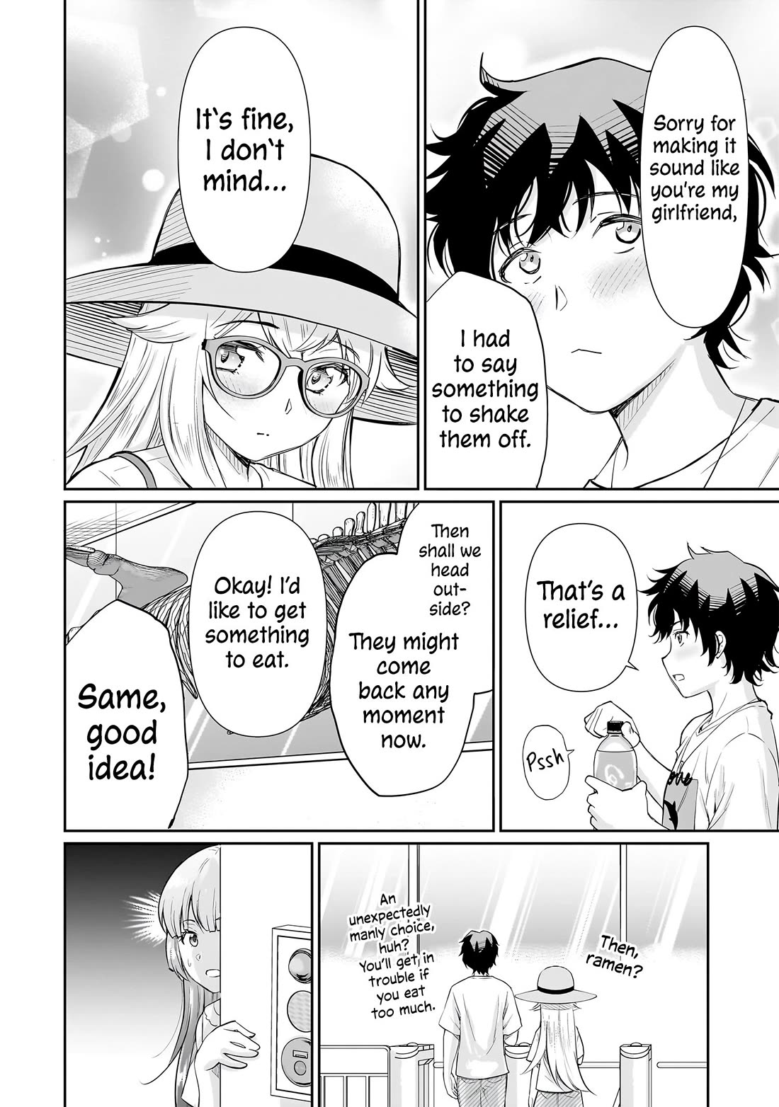 A Very Popular Idol Classmate Has Taken a Liking to Me, A Person Who Doesn’t Want to Work for my Whole Life Chapter 19 page 13 - Chapter 19: Aquarium Date (2)