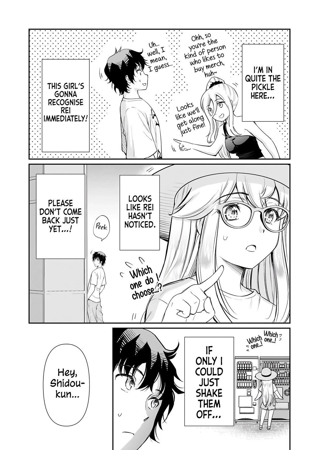 A Very Popular Idol Classmate Has Taken a Liking to Me, A Person Who Doesn’t Want to Work for my Whole Life Chapter 19 page 4 - Chapter 19: Aquarium Date (2)