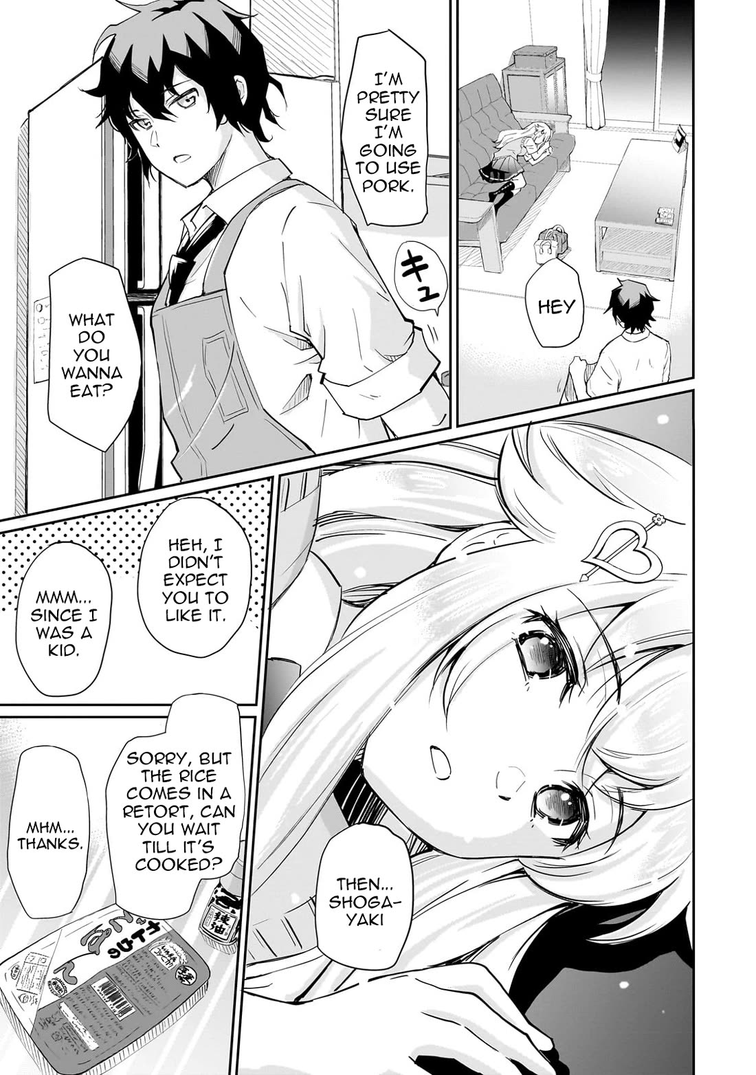 A Very Popular Idol Classmate Has Taken a Liking to Me, A Person Who Doesn’t Want to Work for my Whole Life Chapter 2 page 11 - Chapter 2: The Hungry Idol②