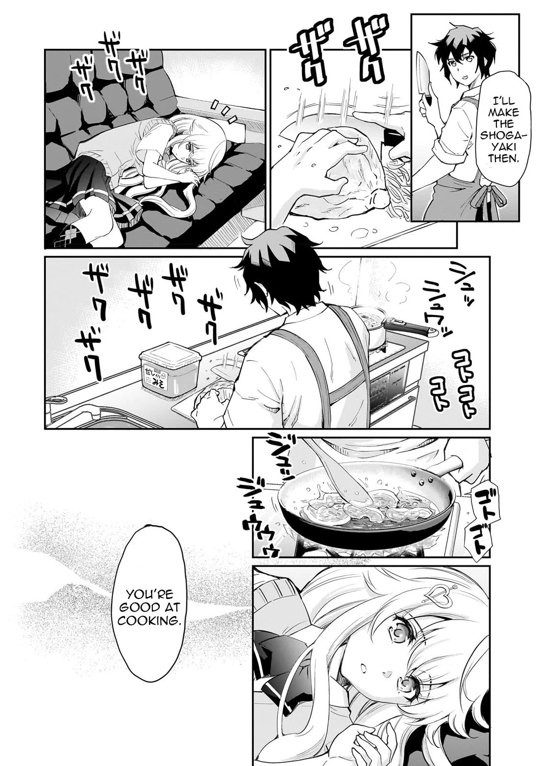 A Very Popular Idol Classmate Has Taken a Liking to Me, A Person Who Doesn’t Want to Work for my Whole Life Chapter 2 page 12 - Chapter 2: The Hungry Idol②
