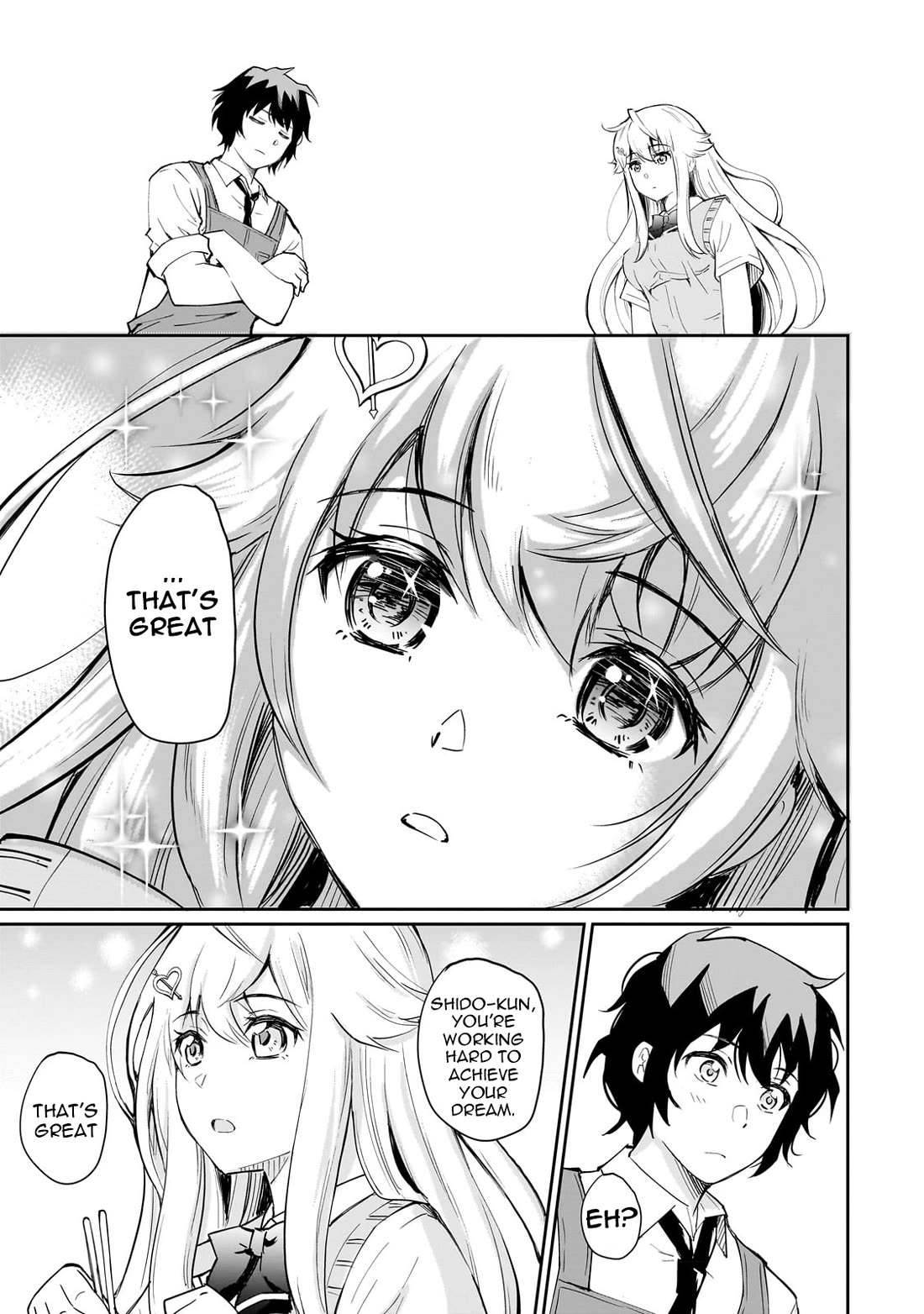 A Very Popular Idol Classmate Has Taken a Liking to Me, A Person Who Doesn’t Want to Work for my Whole Life Chapter 2 page 17 - Chapter 2: The Hungry Idol②
