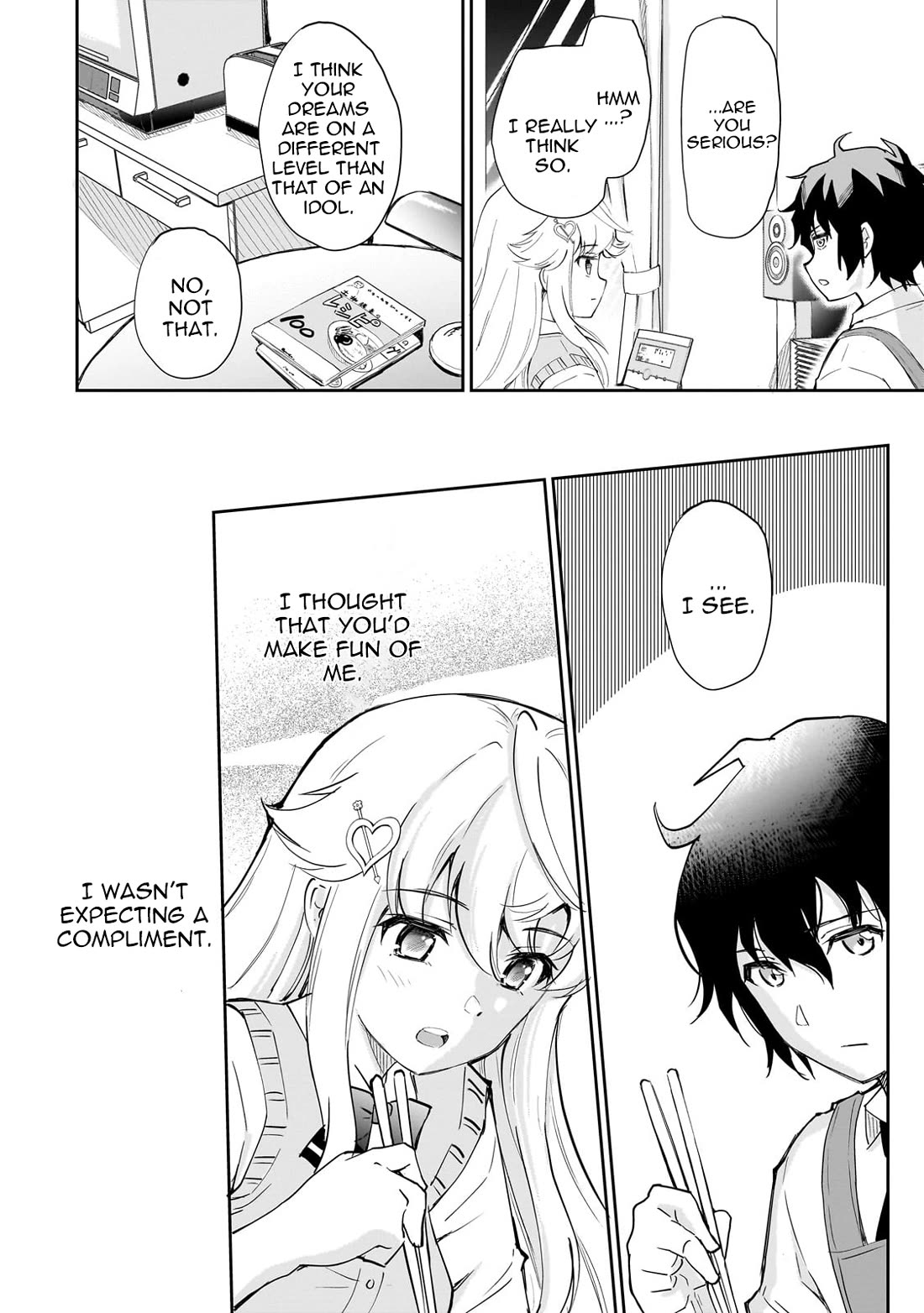 A Very Popular Idol Classmate Has Taken a Liking to Me, A Person Who Doesn’t Want to Work for my Whole Life Chapter 2 page 18 - Chapter 2: The Hungry Idol②