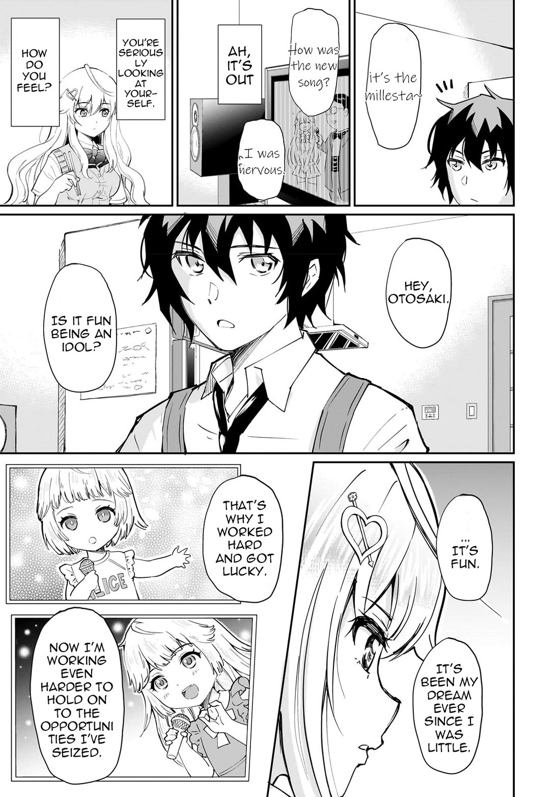 A Very Popular Idol Classmate Has Taken a Liking to Me, A Person Who Doesn’t Want to Work for my Whole Life Chapter 2 page 19 - Chapter 2: The Hungry Idol②