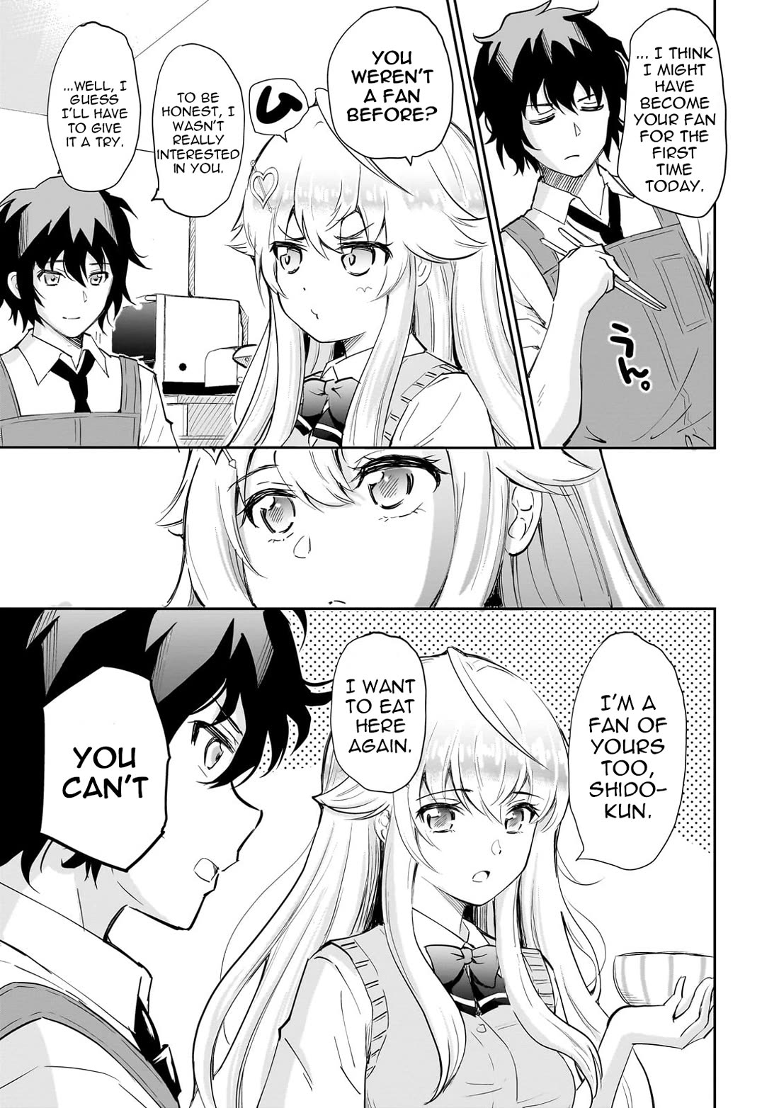 A Very Popular Idol Classmate Has Taken a Liking to Me, A Person Who Doesn’t Want to Work for my Whole Life Chapter 2 page 21 - Chapter 2: The Hungry Idol②