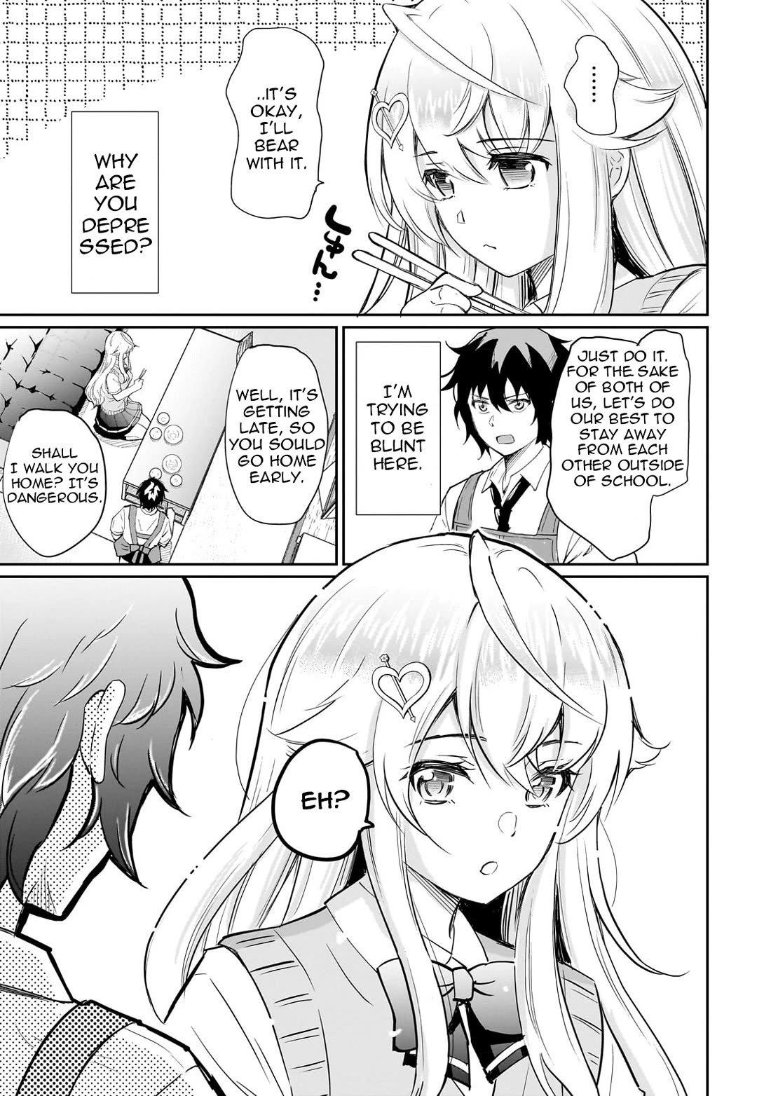 A Very Popular Idol Classmate Has Taken a Liking to Me, A Person Who Doesn’t Want to Work for my Whole Life Chapter 2 page 23 - Chapter 2: The Hungry Idol②