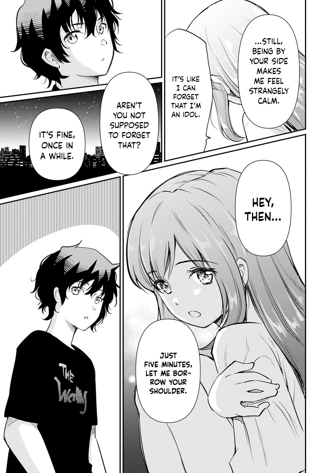 A Very Popular Idol Classmate Has Taken a Liking to Me, A Person Who Doesn’t Want to Work for my Whole Life Chapter 21 page 11 - Chapter 21: Pressure on a small chest