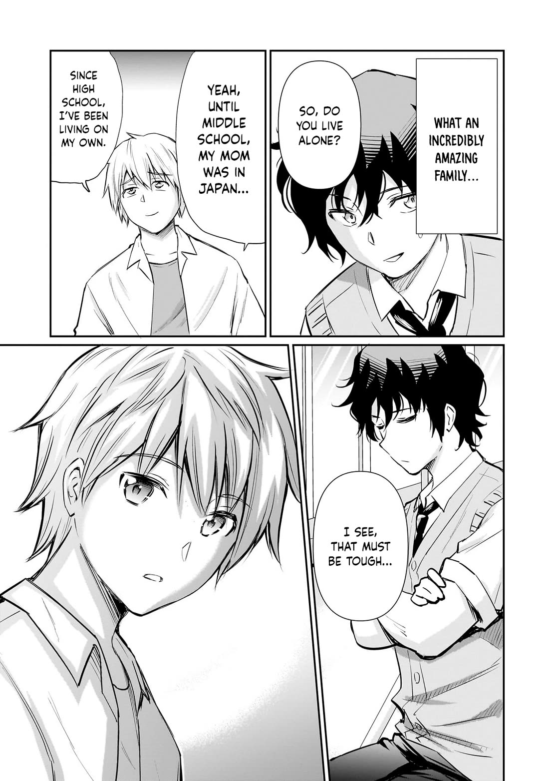 A Very Popular Idol Classmate Has Taken a Liking to Me, A Person Who Doesn’t Want to Work for my Whole Life Chapter 21 page 21 - Chapter 21: Pressure on a small chest