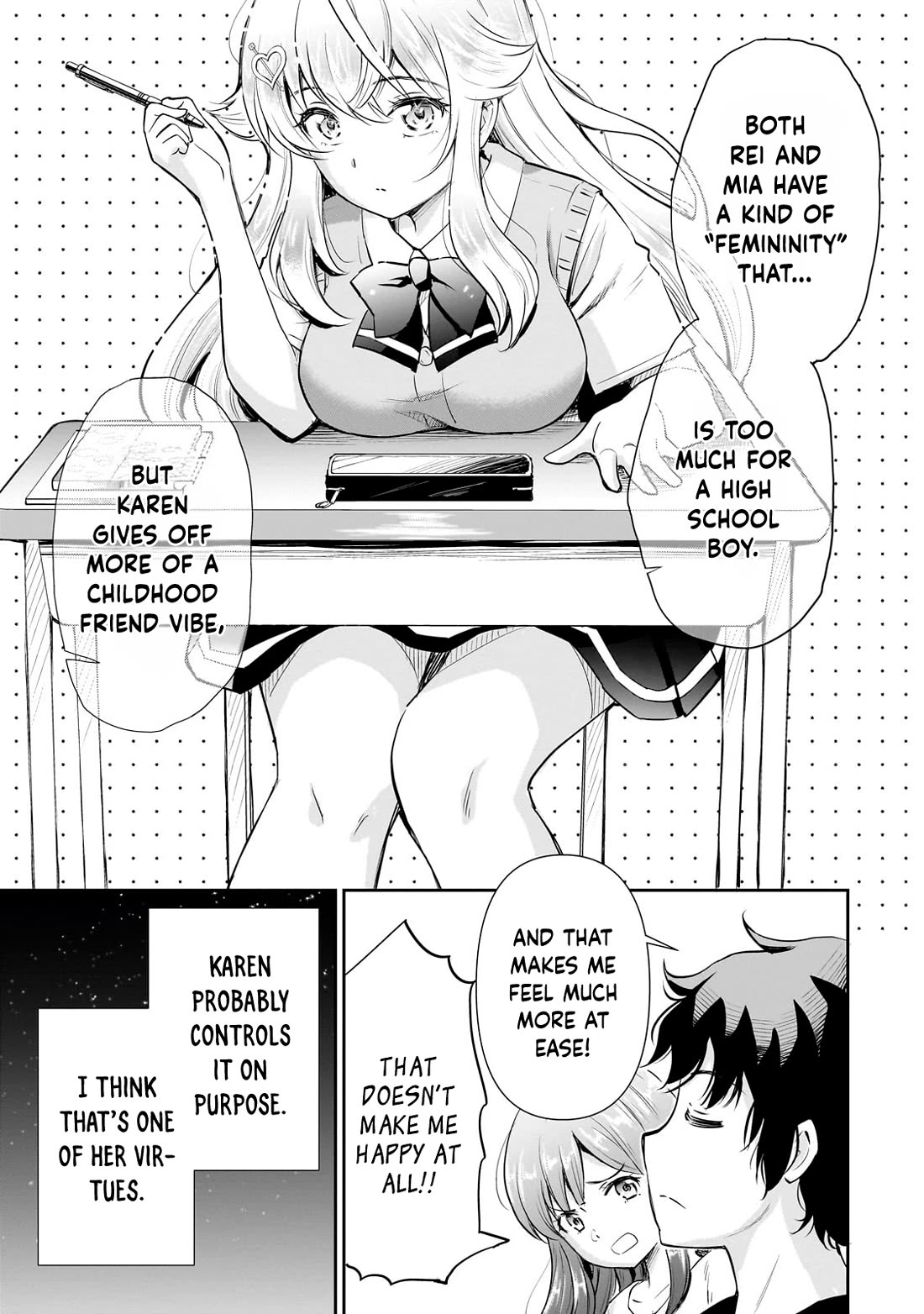 A Very Popular Idol Classmate Has Taken a Liking to Me, A Person Who Doesn’t Want to Work for my Whole Life Chapter 21 page 5 - Chapter 21: Pressure on a small chest
