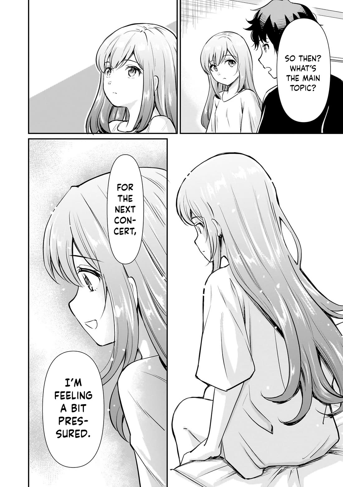 A Very Popular Idol Classmate Has Taken a Liking to Me, A Person Who Doesn’t Want to Work for my Whole Life Chapter 21 page 6 - Chapter 21: Pressure on a small chest