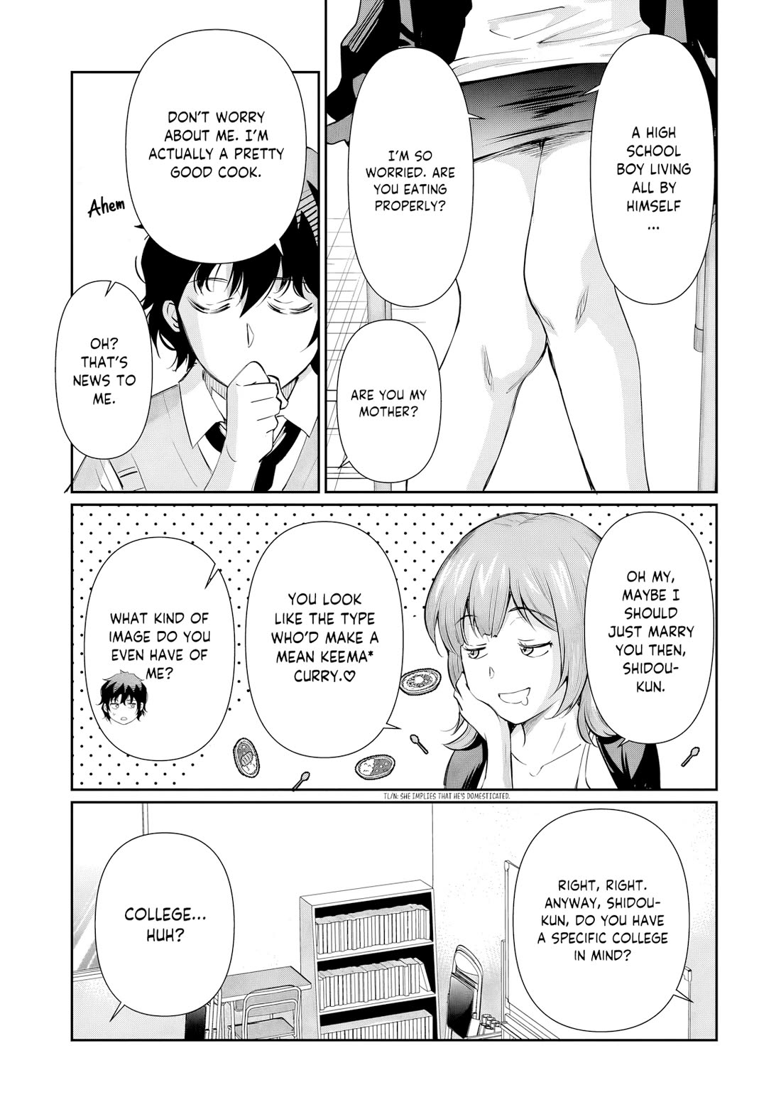 A Very Popular Idol Classmate Has Taken a Liking to Me, A Person Who Doesn’t Want to Work for my Whole Life Chapter 22 page 15 - Chapter 22: A spring breeze that soothes the cloudy skies of the rainy season