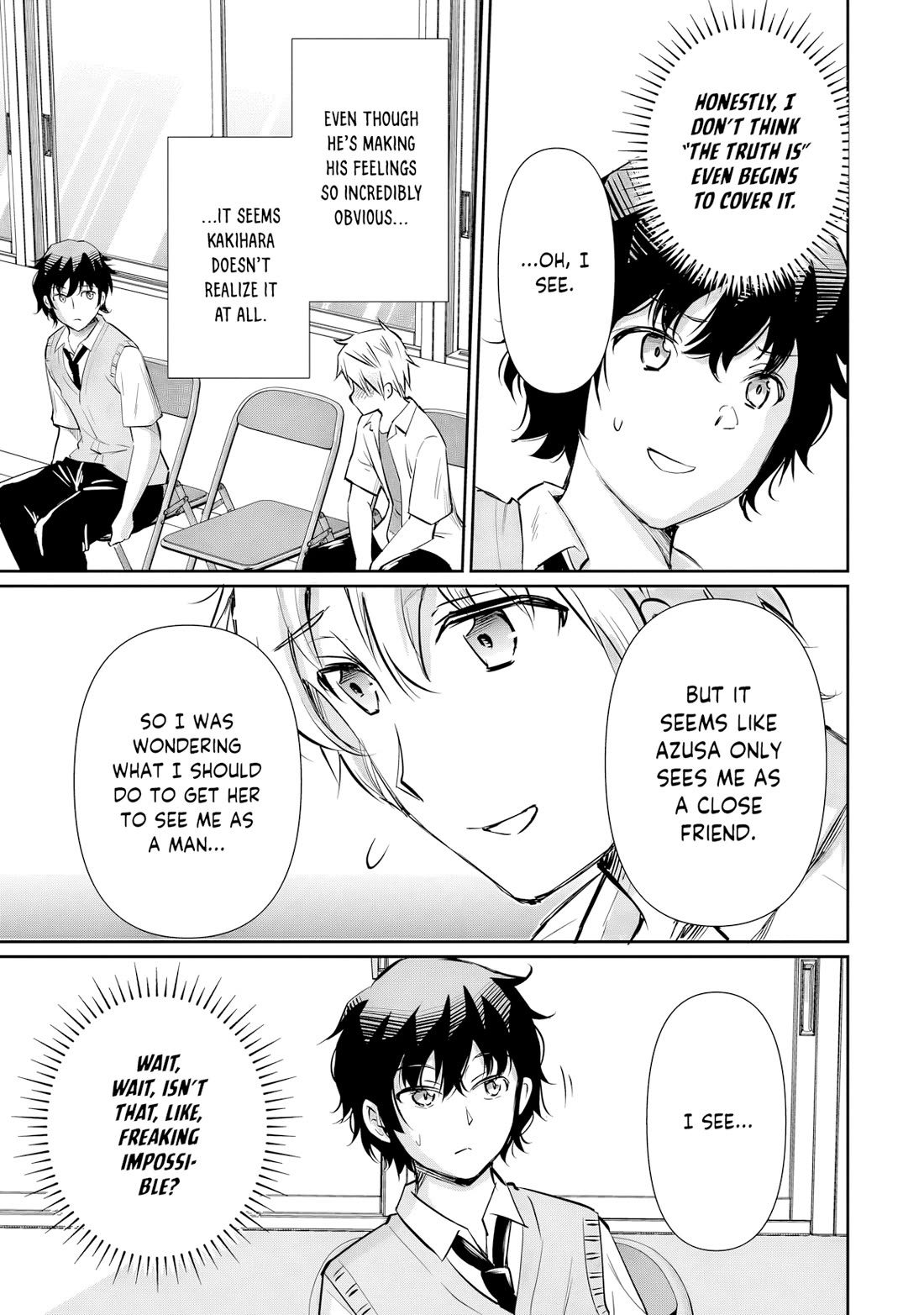 A Very Popular Idol Classmate Has Taken a Liking to Me, A Person Who Doesn’t Want to Work for my Whole Life Chapter 22 page 3 - Chapter 22: A spring breeze that soothes the cloudy skies of the rainy season
