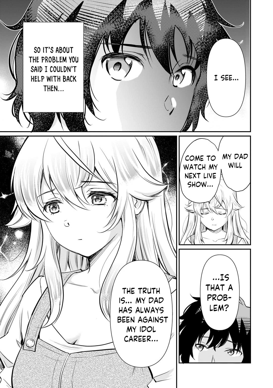 A Very Popular Idol Classmate Has Taken a Liking to Me, A Person Who Doesn’t Want to Work for my Whole Life Chapter 23 page 14 - Chapter 23: A contract with my Dad