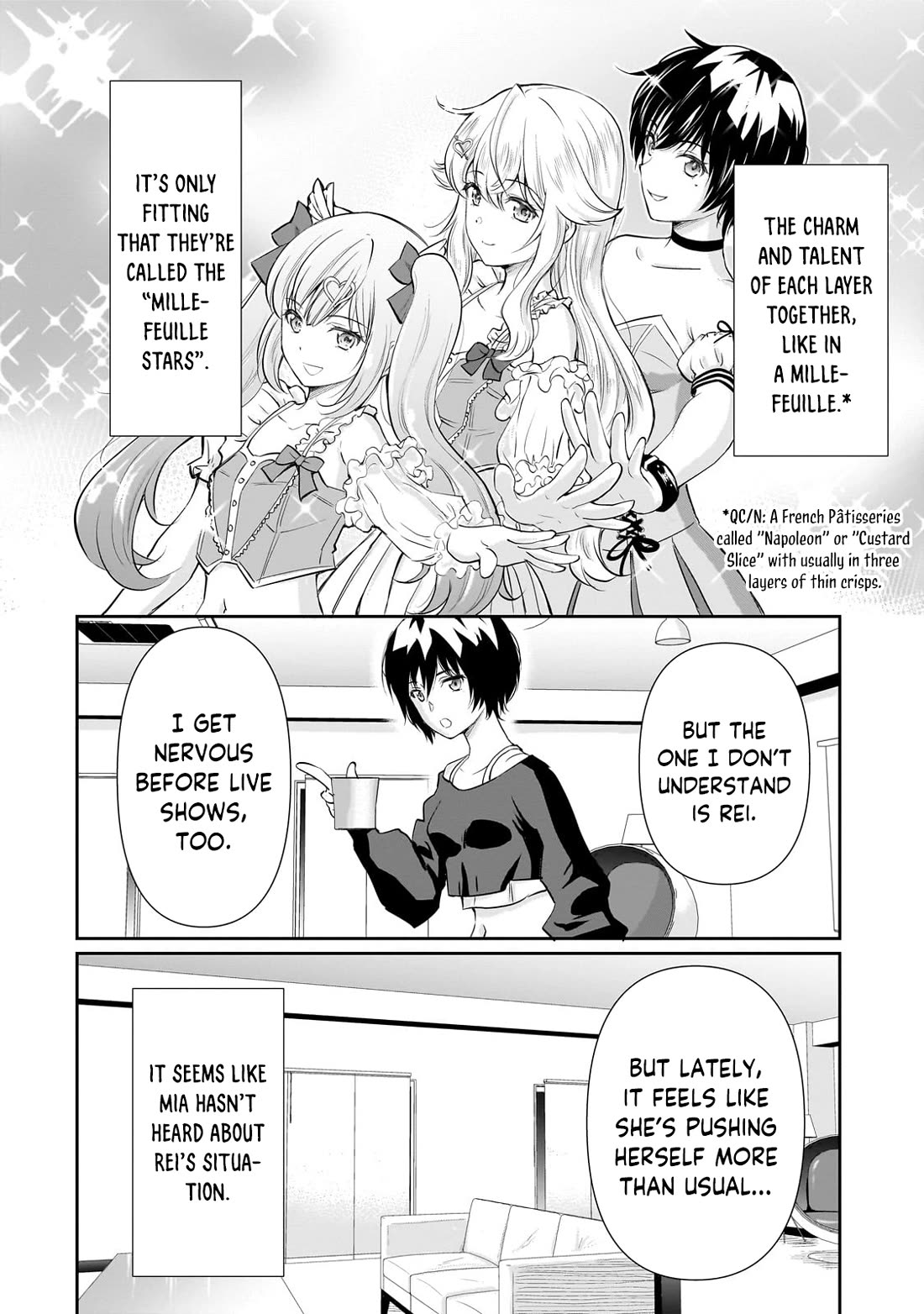 A Very Popular Idol Classmate Has Taken a Liking to Me, A Person Who Doesn’t Want to Work for my Whole Life Chapter 24 page 15 - Chapter 24: An awkward smile