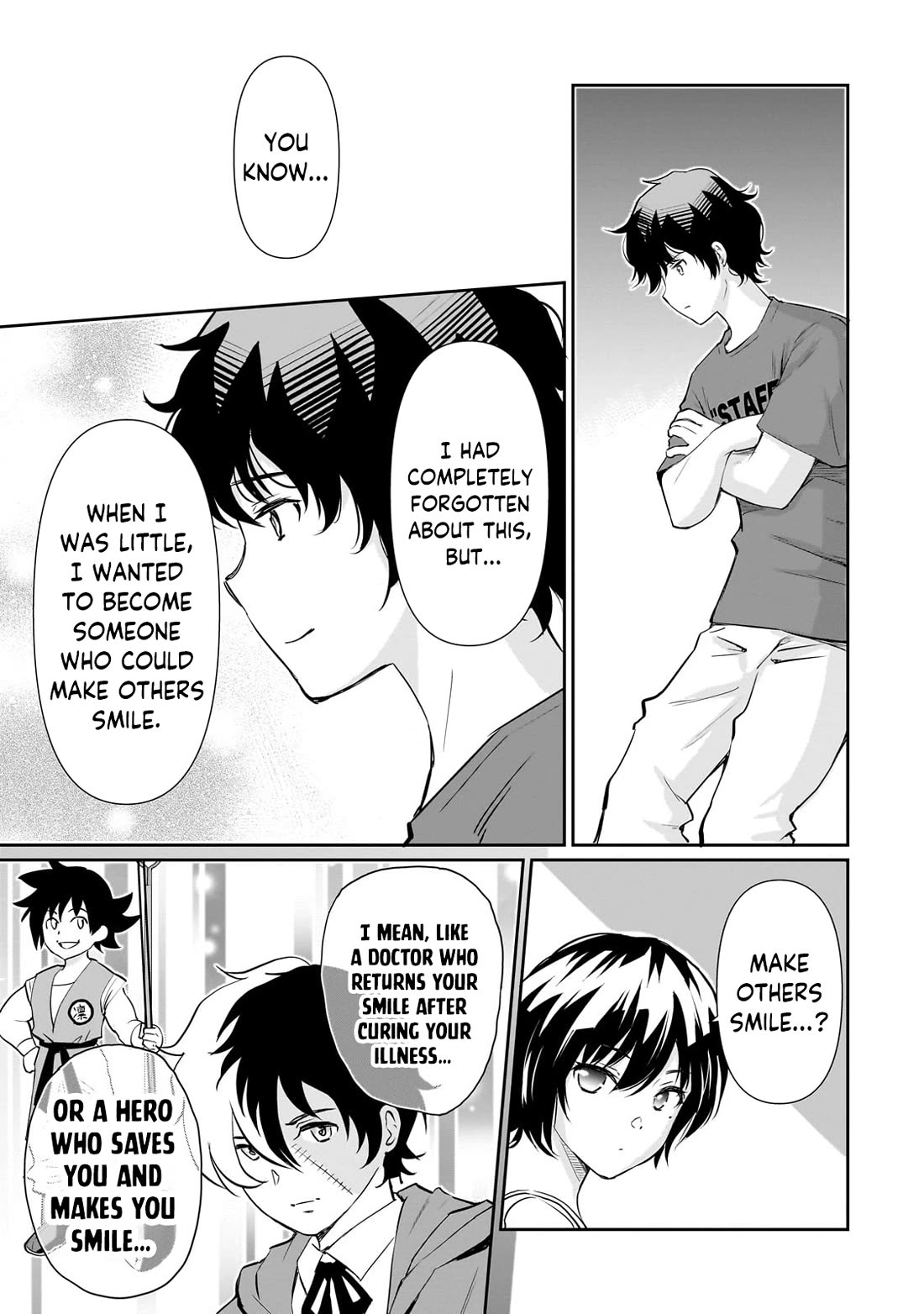 A Very Popular Idol Classmate Has Taken a Liking to Me, A Person Who Doesn’t Want to Work for my Whole Life Chapter 24 page 20 - Chapter 24: An awkward smile