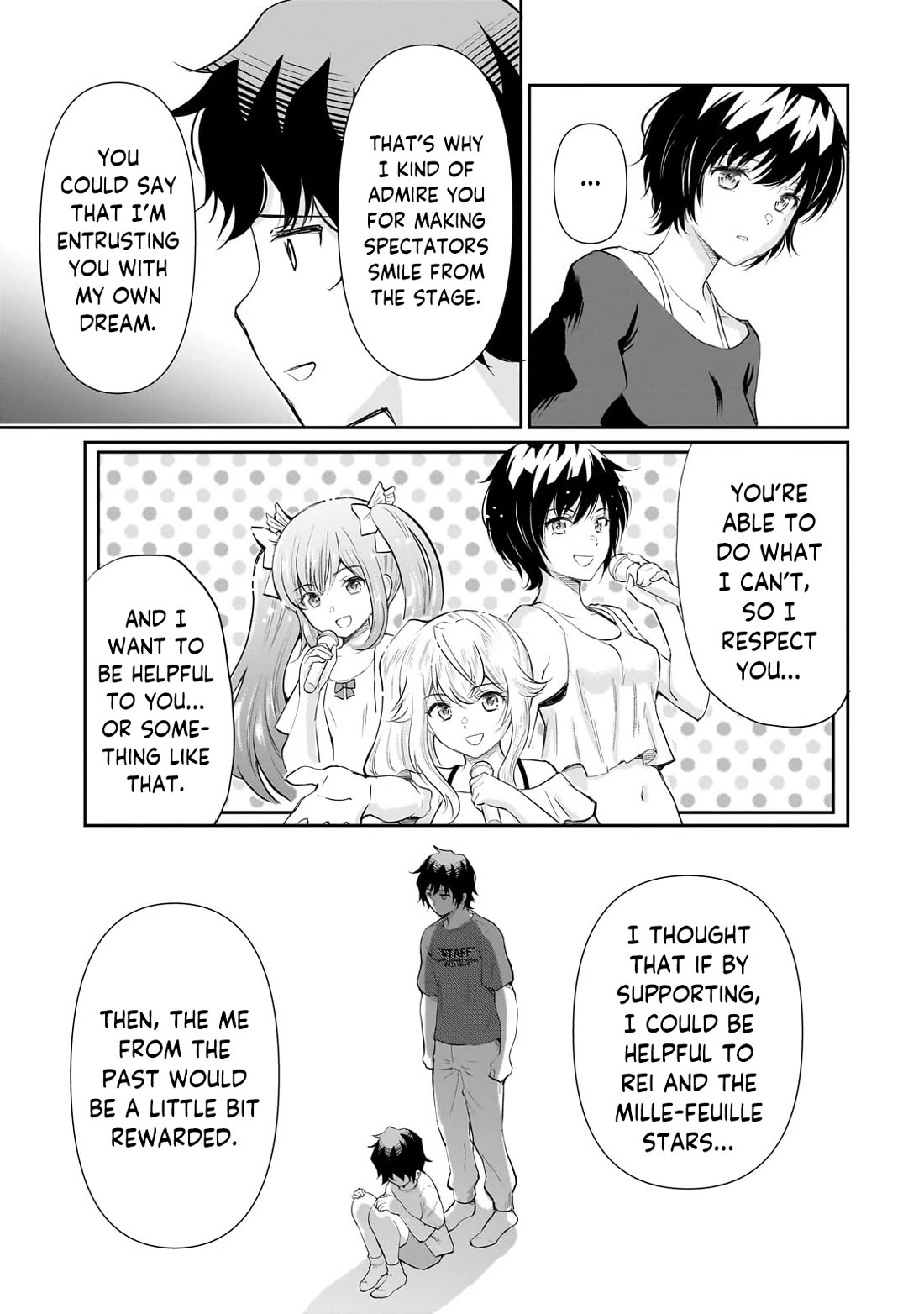 A Very Popular Idol Classmate Has Taken a Liking to Me, A Person Who Doesn’t Want to Work for my Whole Life Chapter 24 page 22 - Chapter 24: An awkward smile
