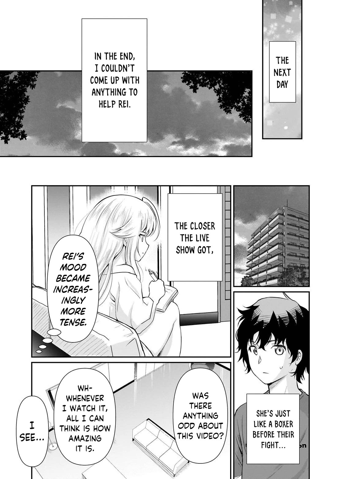 A Very Popular Idol Classmate Has Taken a Liking to Me, A Person Who Doesn’t Want to Work for my Whole Life Chapter 24 page 28 - Chapter 24: An awkward smile