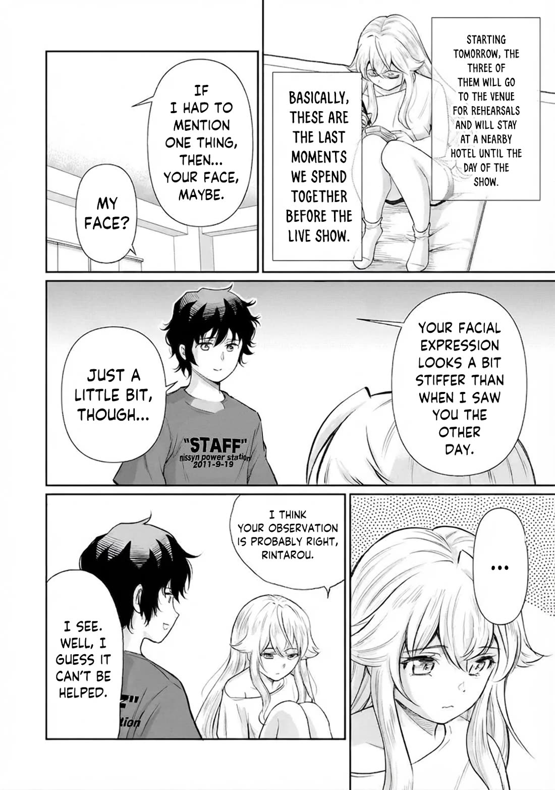 A Very Popular Idol Classmate Has Taken a Liking to Me, A Person Who Doesn’t Want to Work for my Whole Life Chapter 24 page 29 - Chapter 24: An awkward smile
