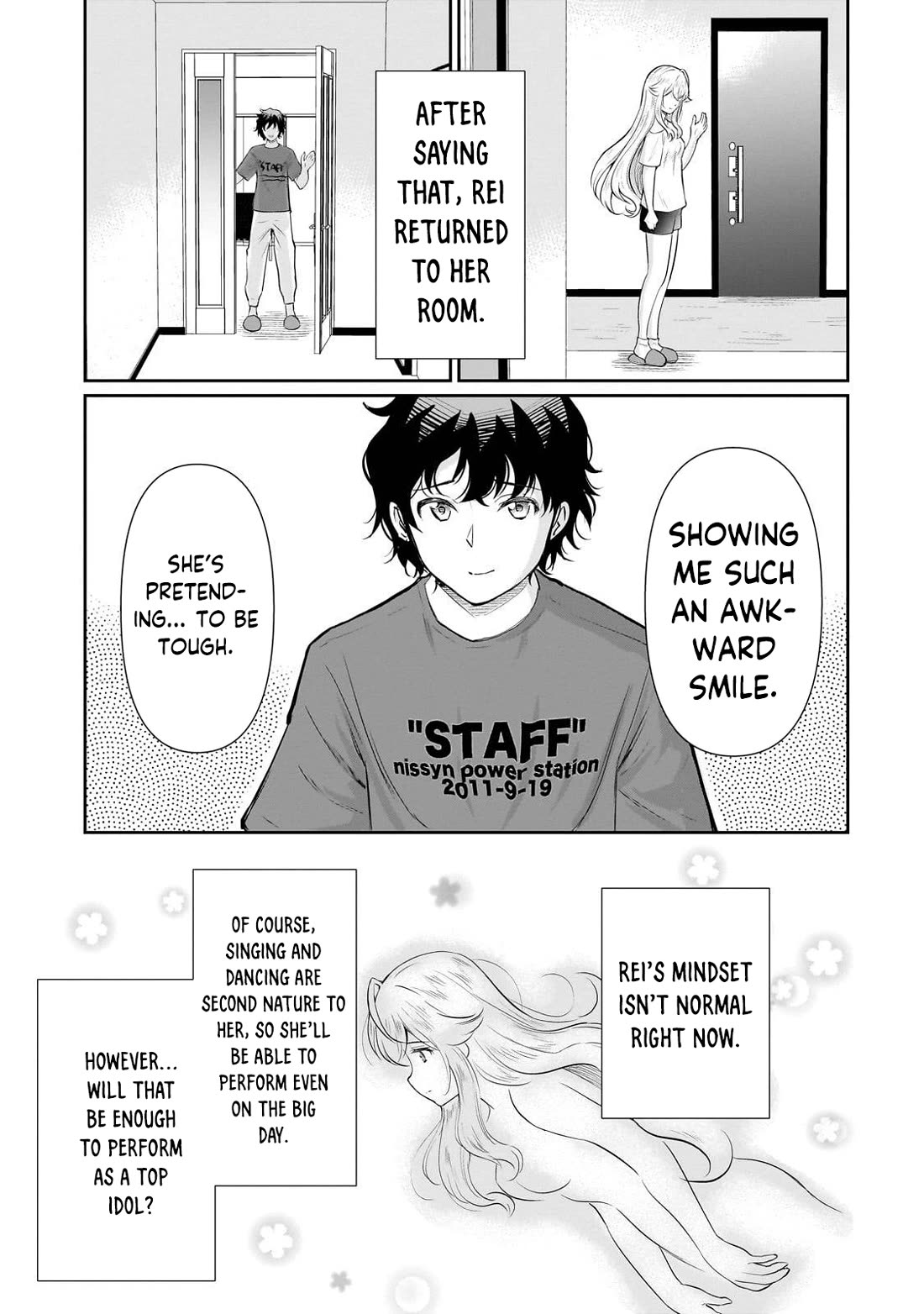 A Very Popular Idol Classmate Has Taken a Liking to Me, A Person Who Doesn’t Want to Work for my Whole Life Chapter 24 page 32 - Chapter 24: An awkward smile