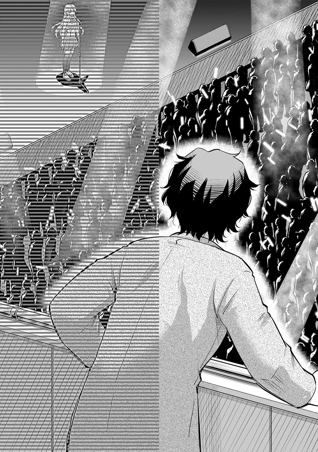 A Very Popular Idol Classmate Has Taken a Liking to Me, A Person Who Doesn’t Want to Work for my Whole Life Chapter 28 page 6 - Chapter 28: That Gaze "3"