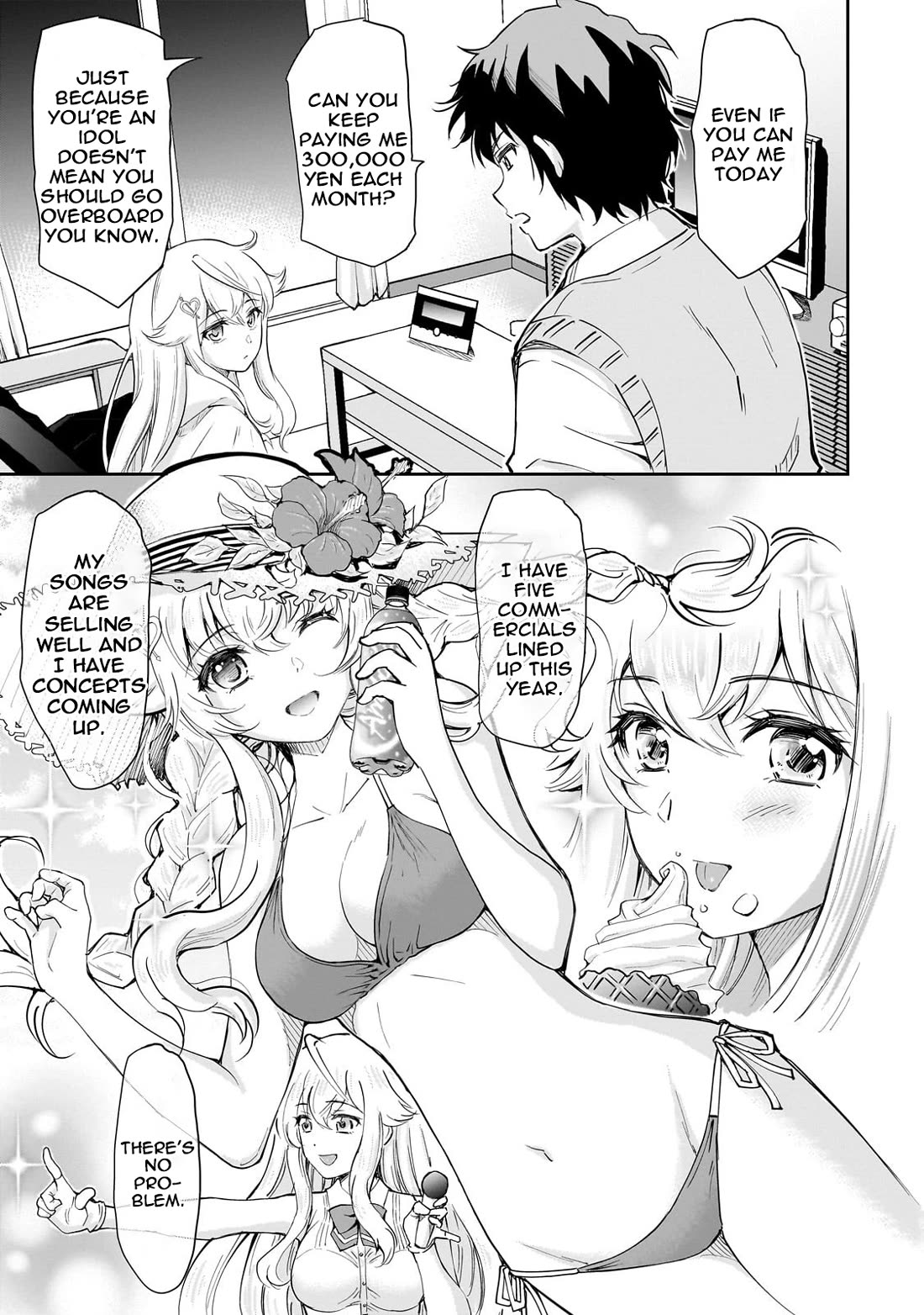 A Very Popular Idol Classmate Has Taken a Liking to Me, A Person Who Doesn’t Want to Work for my Whole Life Chapter 3 page 19 - Chapter 3: Money = Power①