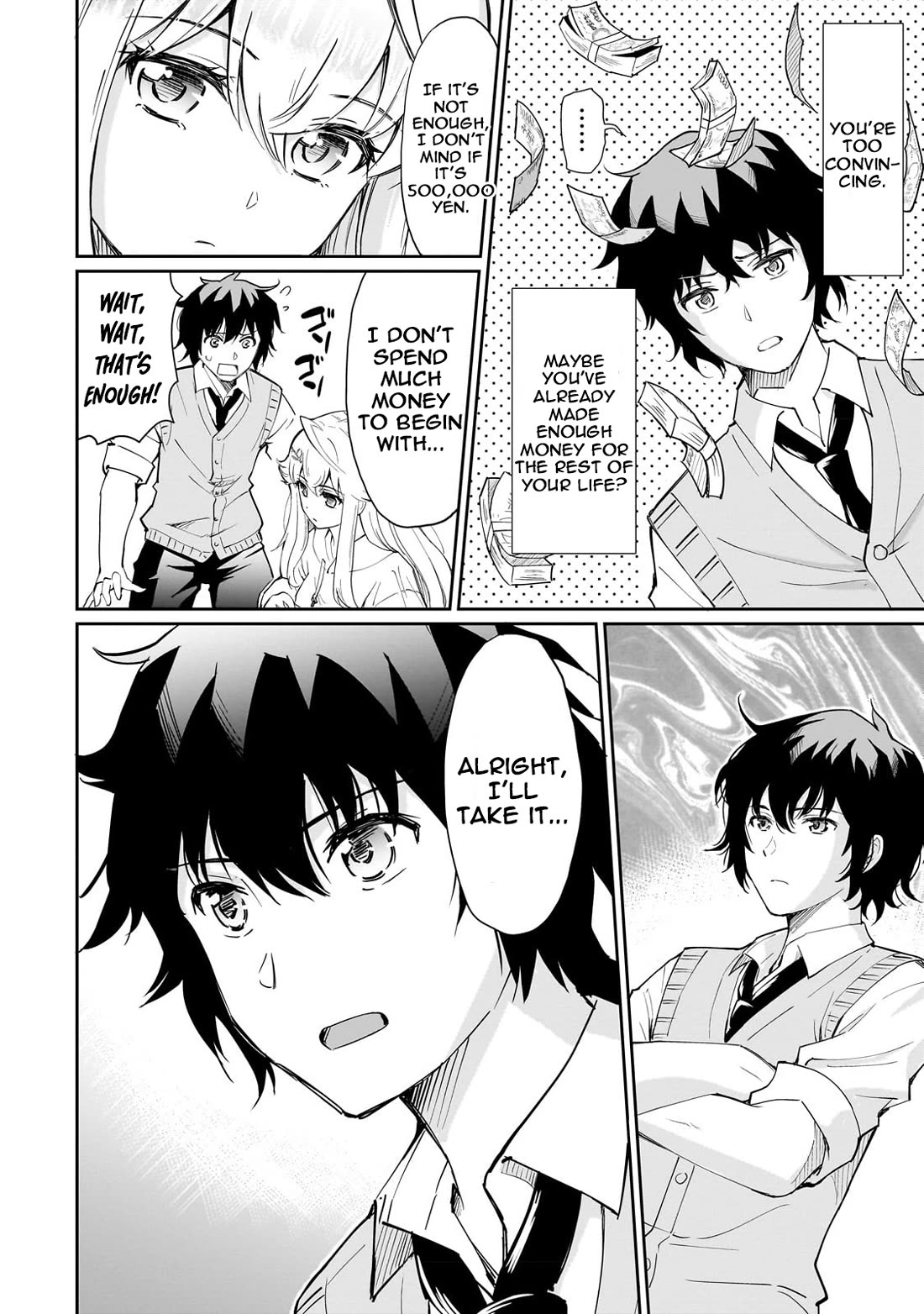 A Very Popular Idol Classmate Has Taken a Liking to Me, A Person Who Doesn’t Want to Work for my Whole Life Chapter 3 page 20 - Chapter 3: Money = Power①