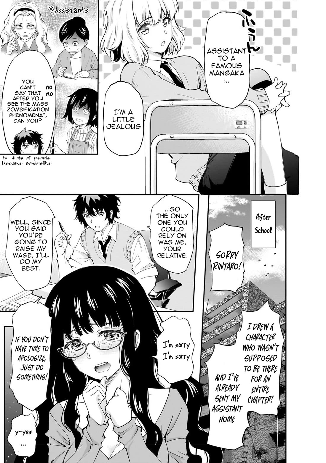 A Very Popular Idol Classmate Has Taken a Liking to Me, A Person Who Doesn’t Want to Work for my Whole Life Chapter 3 page 9 - Chapter 3: Money = Power①
