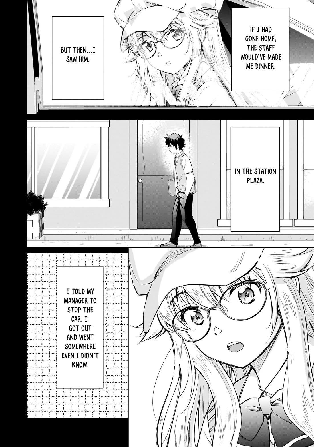 A Very Popular Idol Classmate Has Taken a Liking to Me, A Person Who Doesn’t Want to Work for my Whole Life Chapter 30 page 19 - Chapter 30: Could we at least talk in peace after all that...?