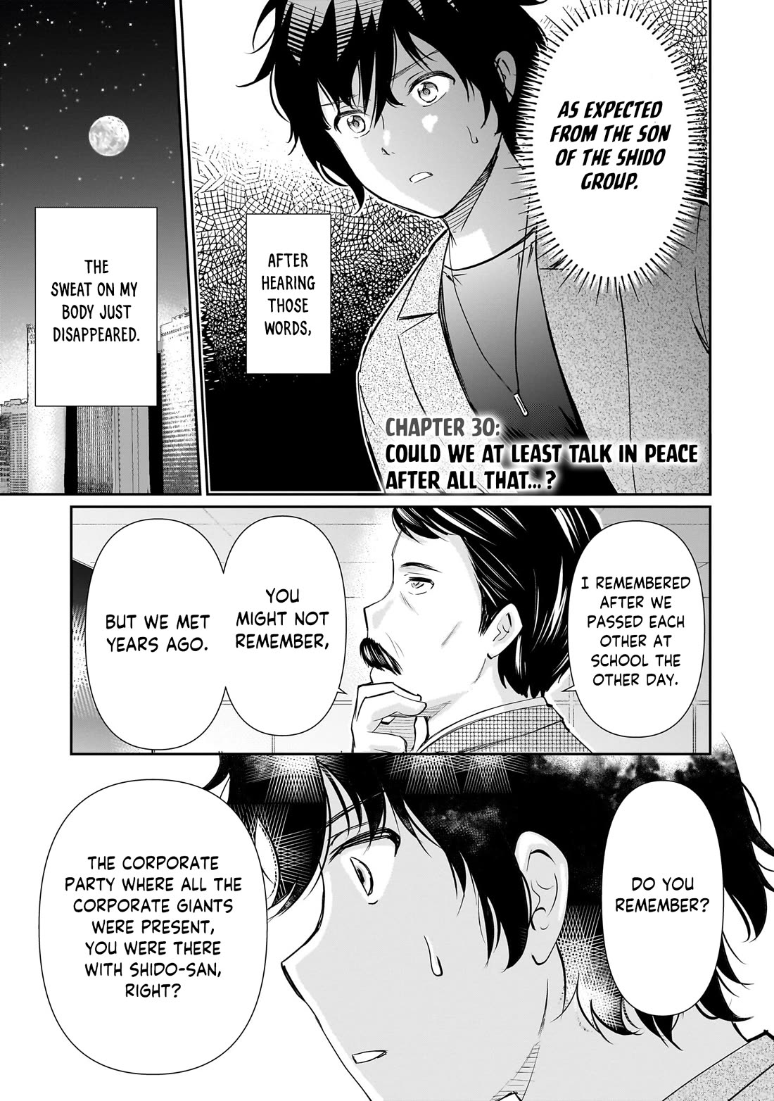 A Very Popular Idol Classmate Has Taken a Liking to Me, A Person Who Doesn’t Want to Work for my Whole Life Chapter 30 page 2 - Chapter 30: Could we at least talk in peace after all that...?