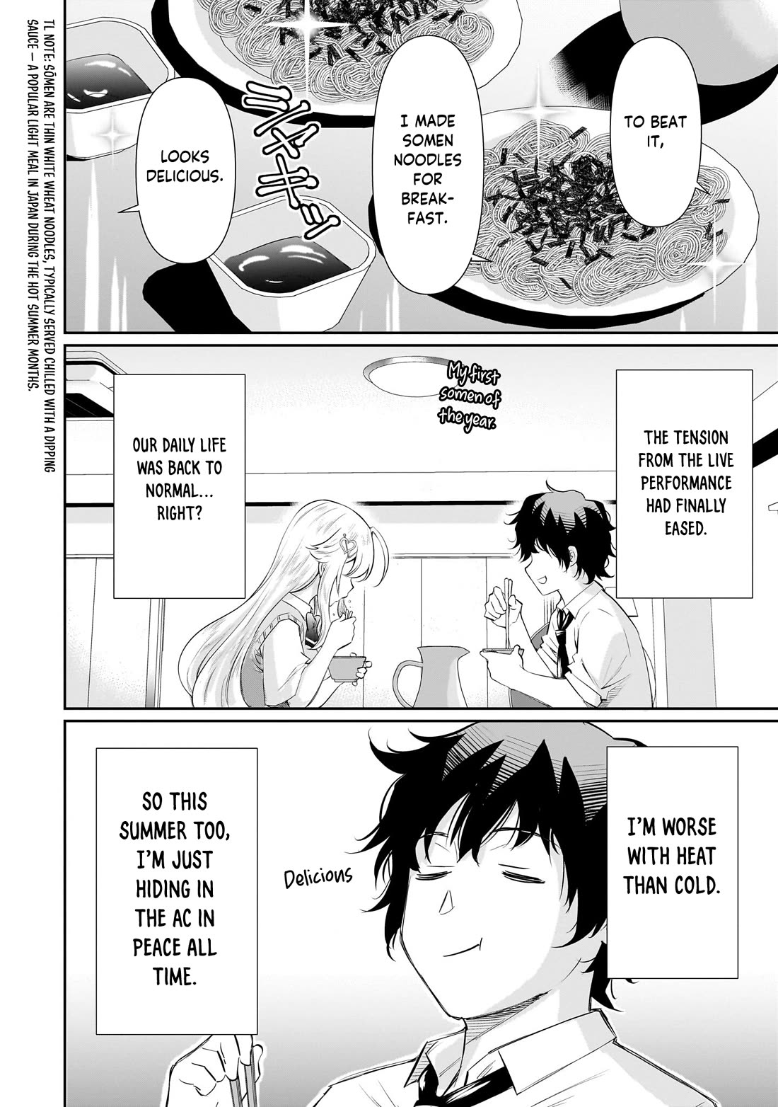 A Very Popular Idol Classmate Has Taken a Liking to Me, A Person Who Doesn’t Want to Work for my Whole Life Chapter 30 page 29 - Chapter 30: Could we at least talk in peace after all that...?