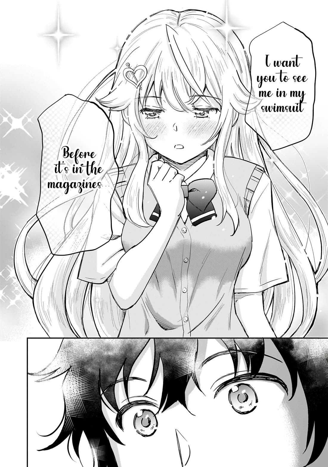 A Very Popular Idol Classmate Has Taken a Liking to Me, A Person Who Doesn’t Want to Work for my Whole Life Chapter 30 page 33 - Chapter 30: Could we at least talk in peace after all that...?