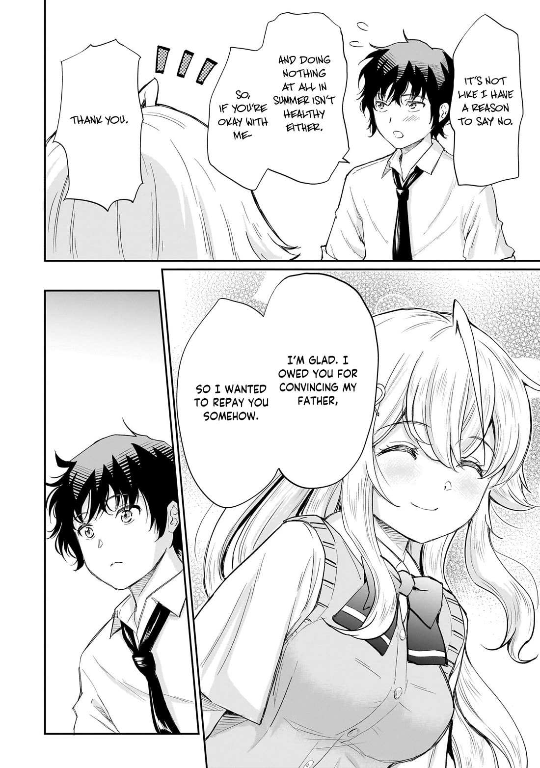 A Very Popular Idol Classmate Has Taken a Liking to Me, A Person Who Doesn’t Want to Work for my Whole Life Chapter 30 page 35 - Chapter 30: Could we at least talk in peace after all that...?